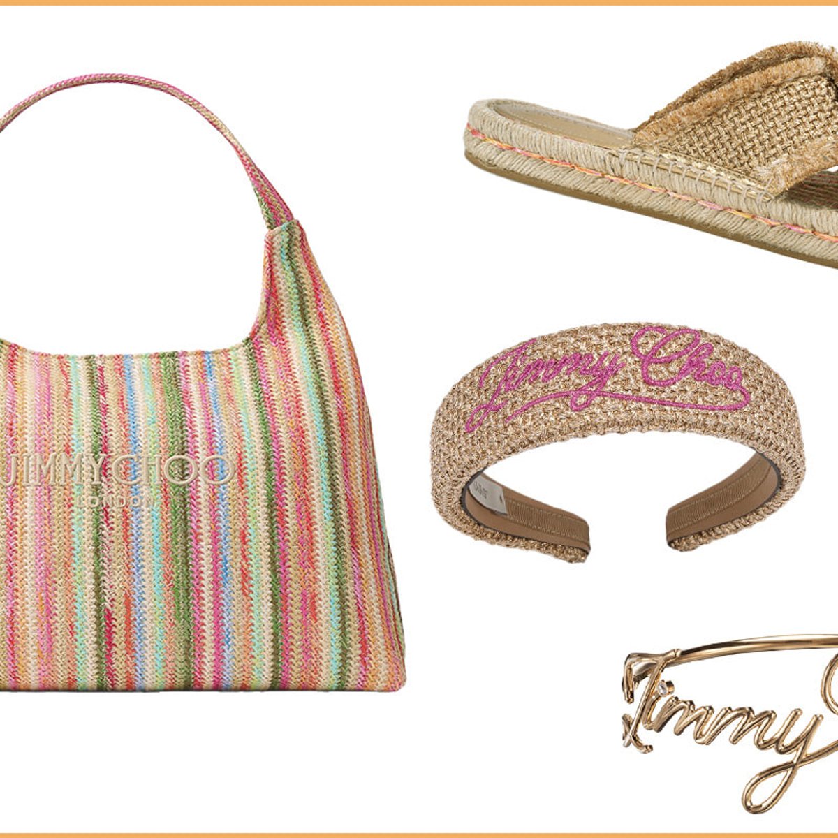 ジミー チュウから「ビーチカプセル2025」が登場！夏バッグやサンダルでリゾート気分に。