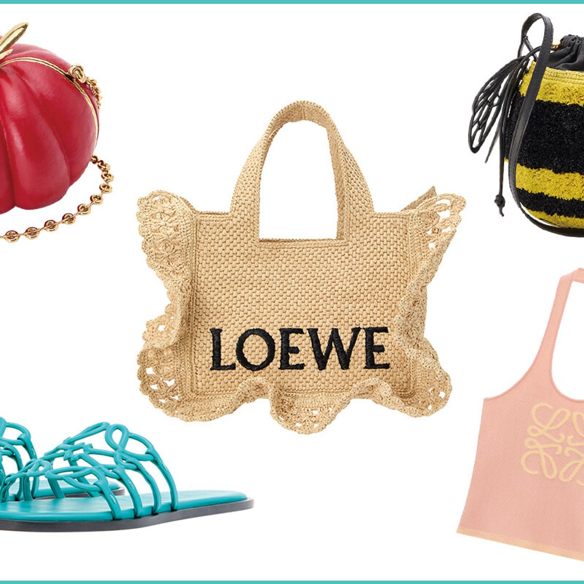 ロエベの新作「パウラズ イビザ」コレクション。昆虫モチーフの夏バッグなどが登場！