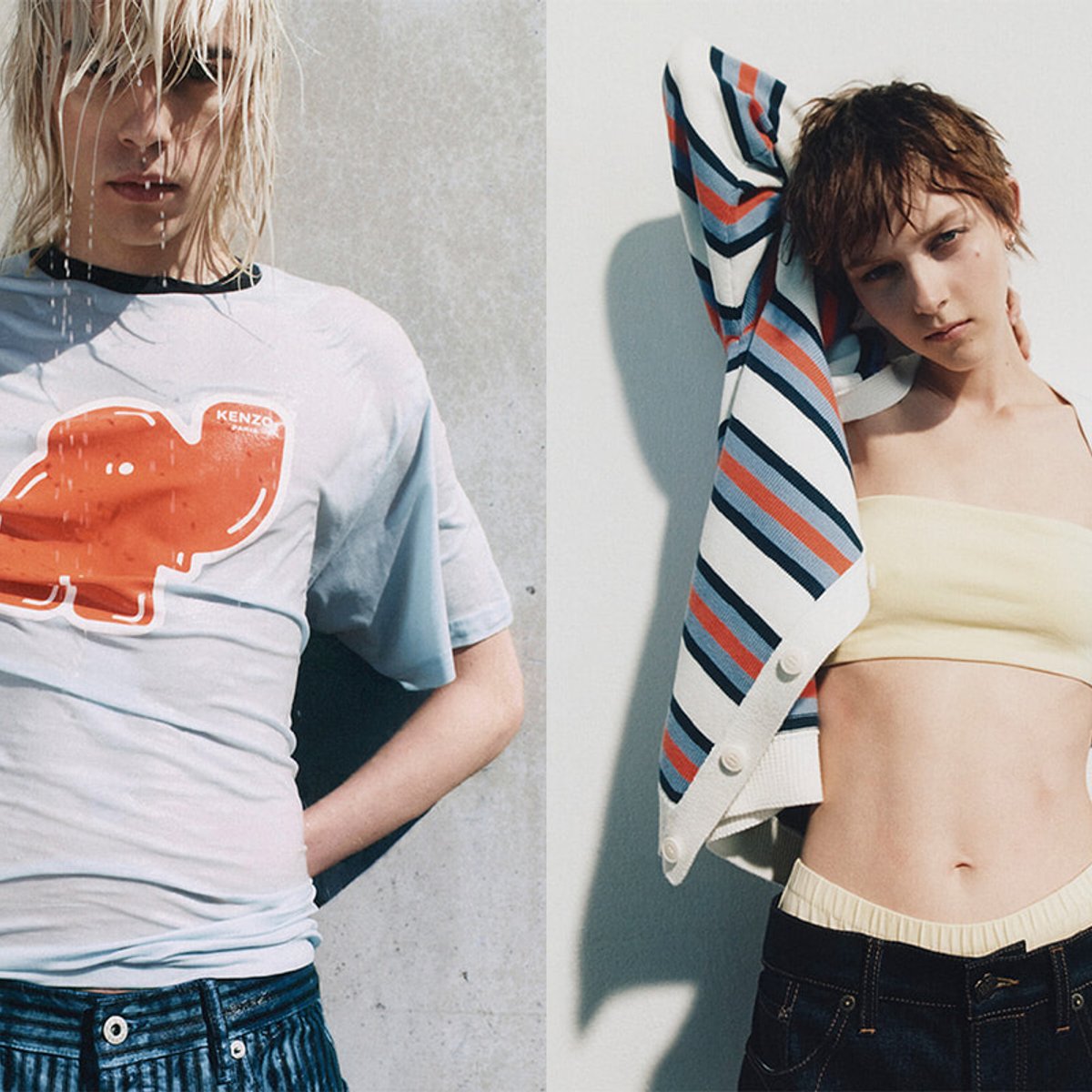 開放的な夏の思い出を表現する、ケンゾーのハイサマーコレクション。