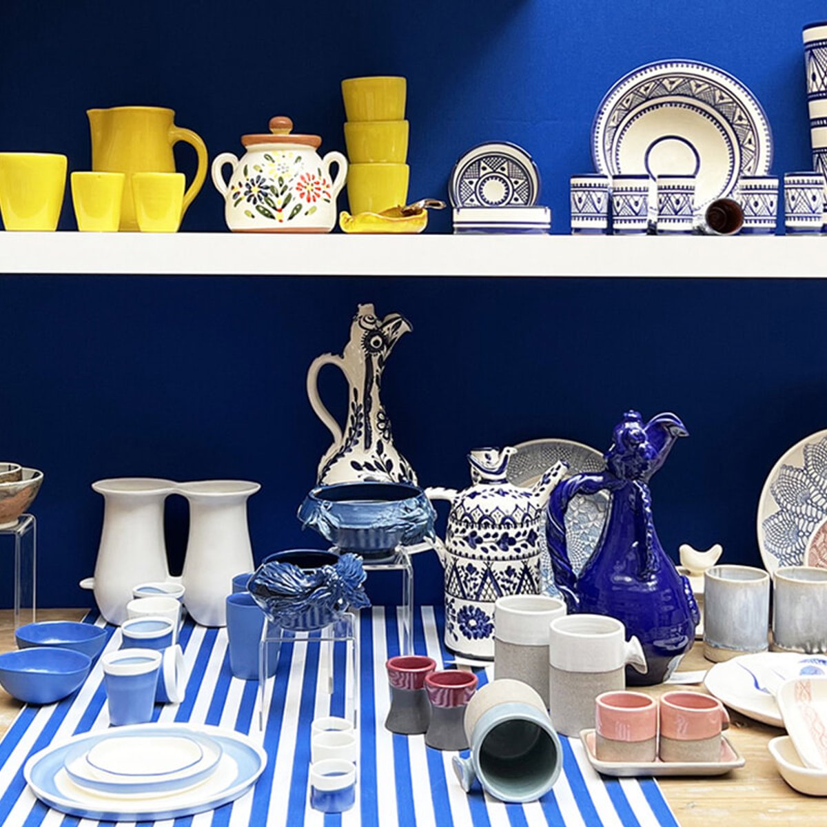 ラ・トレゾルリィのポポップは、ギリシャの陶器のミニ・フェスティバル。