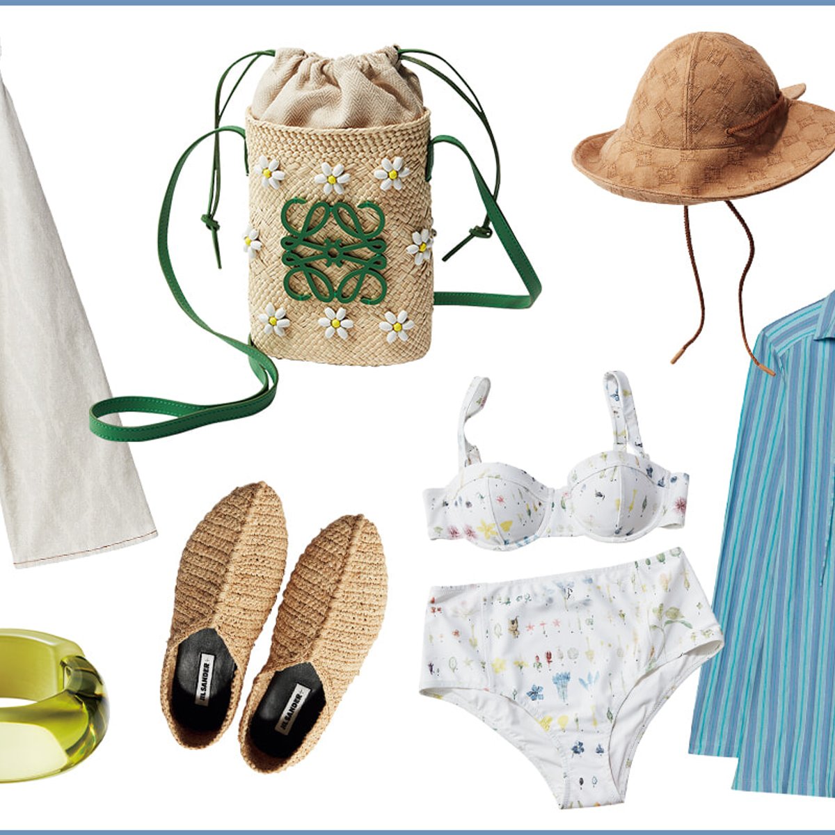 この夏、旅に持っていきたい7つのワードローブアイテム。海辺で映える、人気ブランドのリゾートスタイルをチェック！