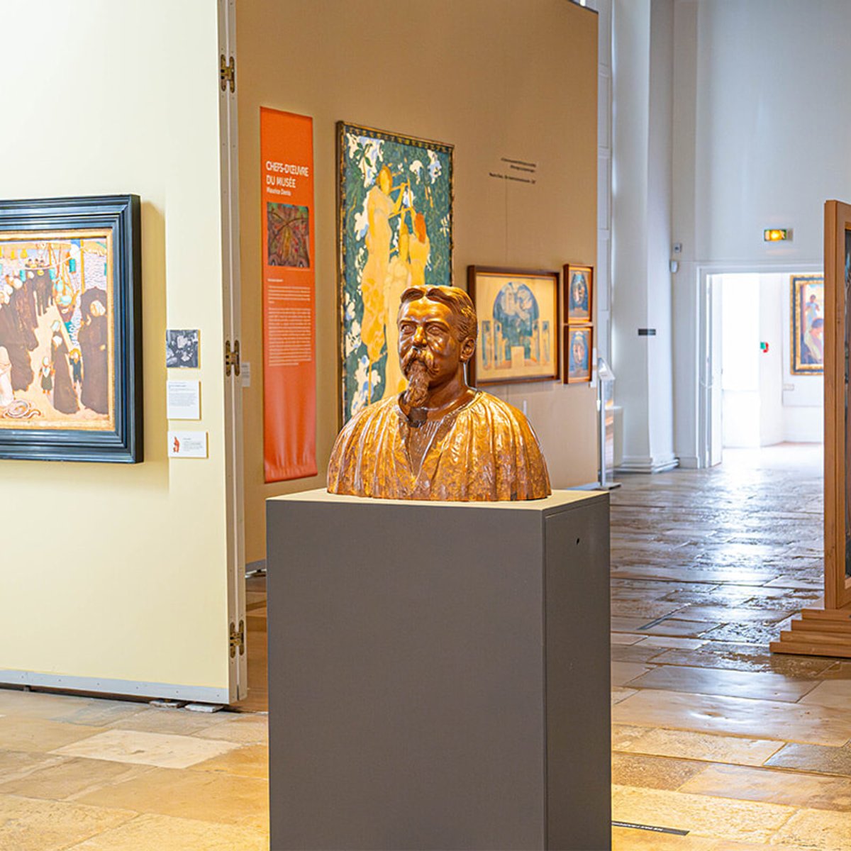 画家が暮らした邸宅で作品に浸る。モーリス・ドゥニ美術館へ。