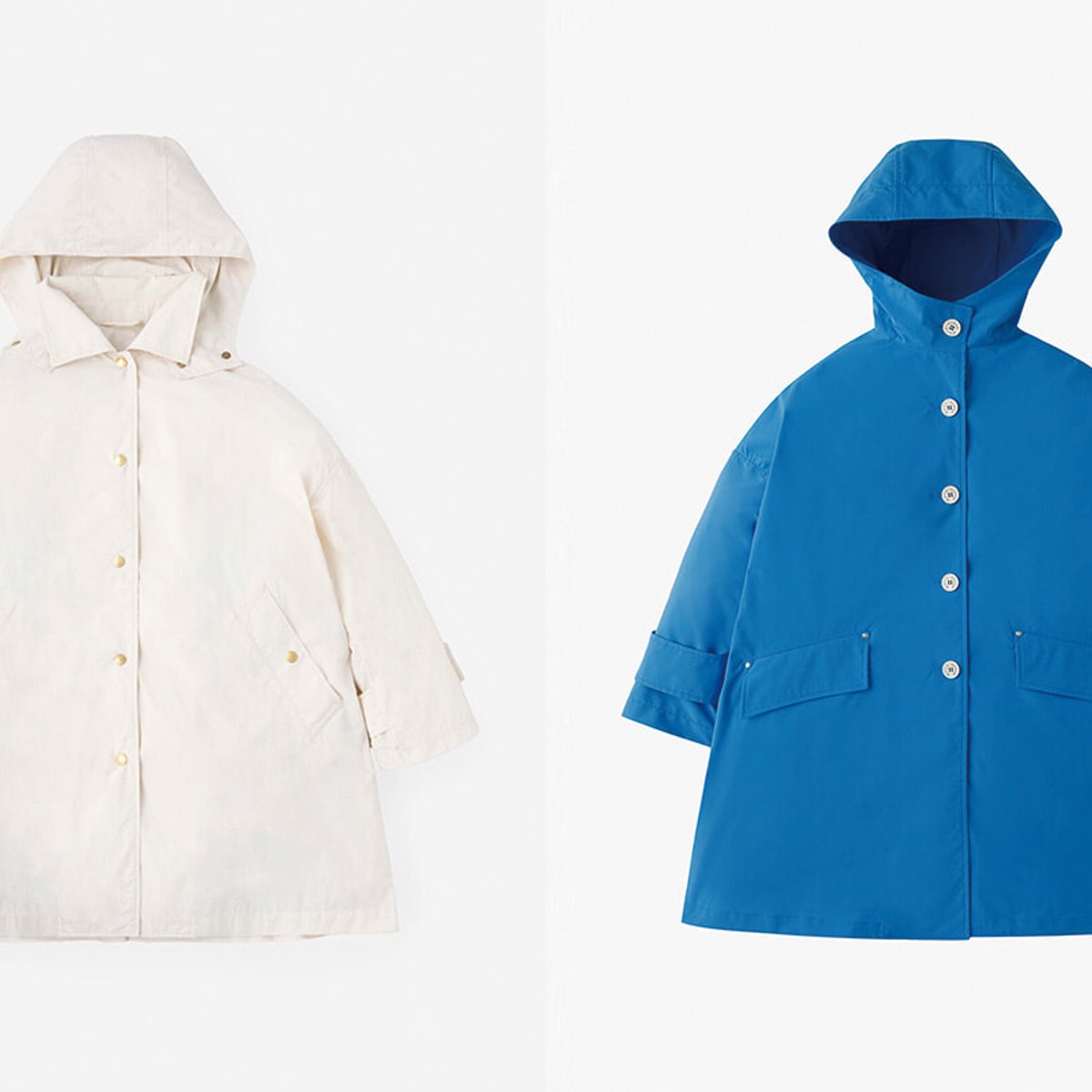 レインコートはホワイト派？ カラー派？ 雨の日もおしゃれを諦めない8選。