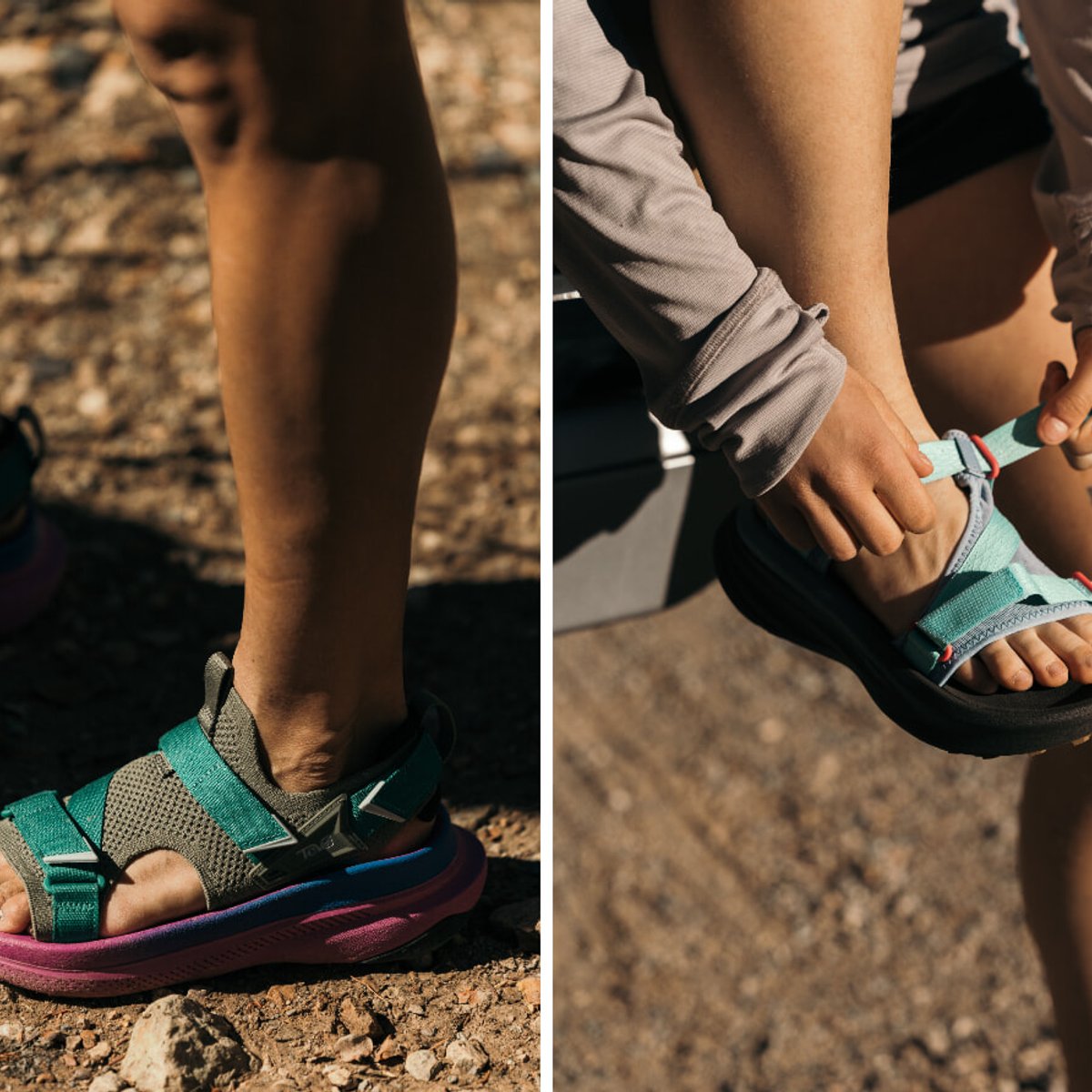 自然と街を軽やかに繋ぐ、Tevaの新作ランニングサンダルで夏の足元を彩って。