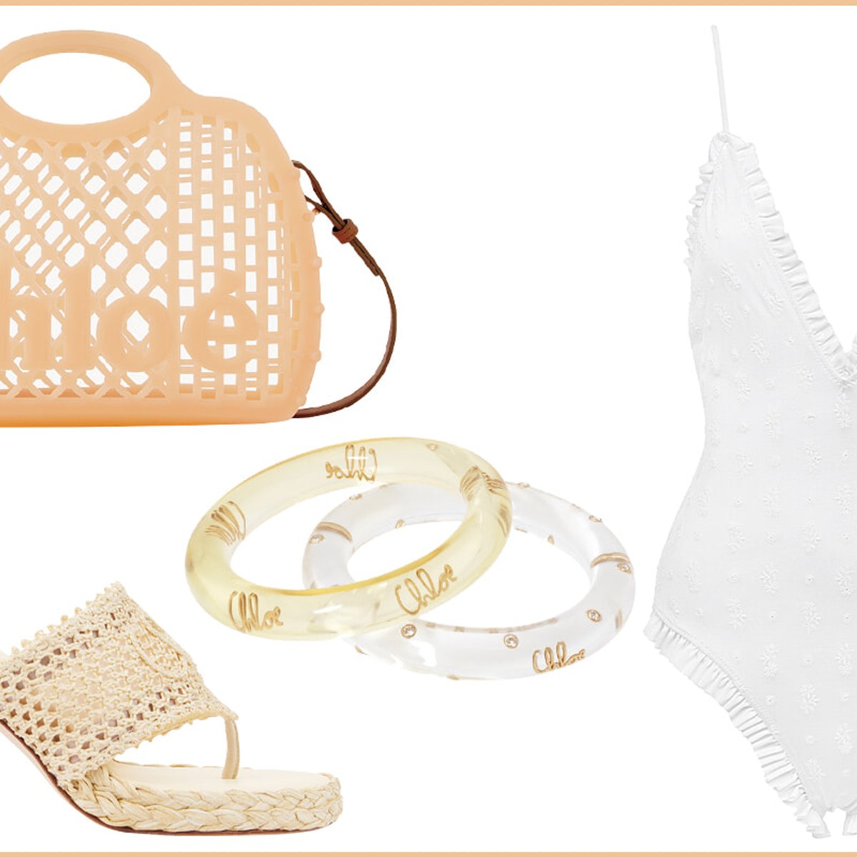 オンライン限定品も！ 今年のヴァカンスはクロエのサマーアイテムとともに。