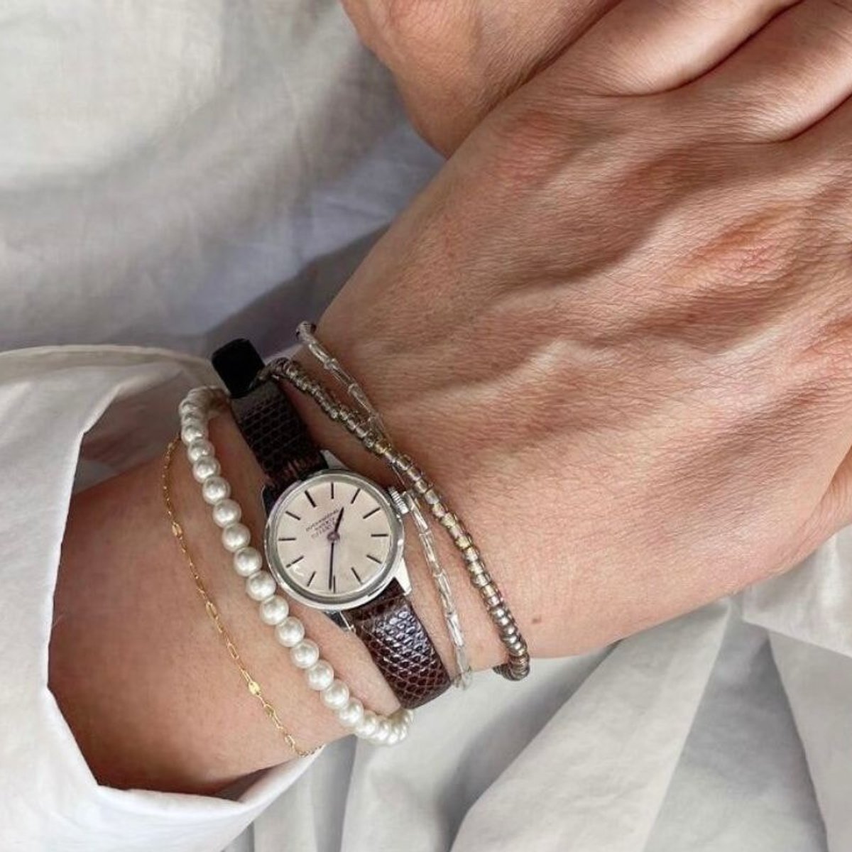 気持ちが整う、IWCの希少なヴィンテージウォッチ。【ファッションエディターの愛用時計】