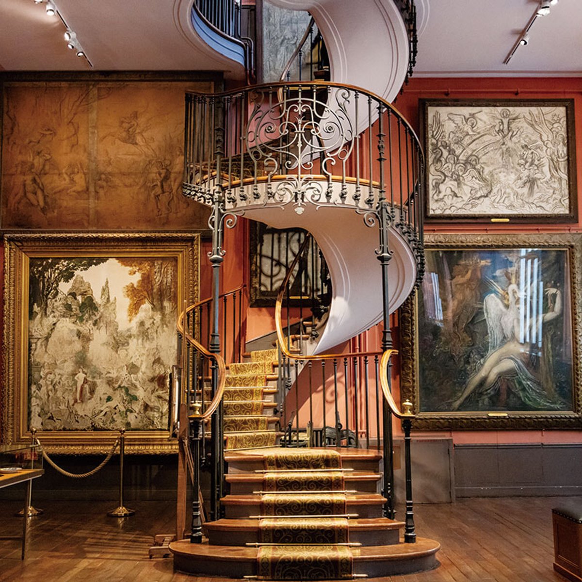 ギュスターヴ・モローの自宅兼アトリエを改装、絵画の世界へと誘う美術館。