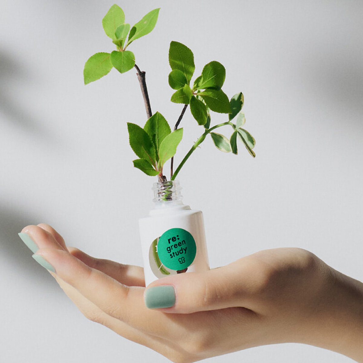 ウカのエコープロジェクトから生まれた、やさしいグリーンのネイルポリッシュとは？