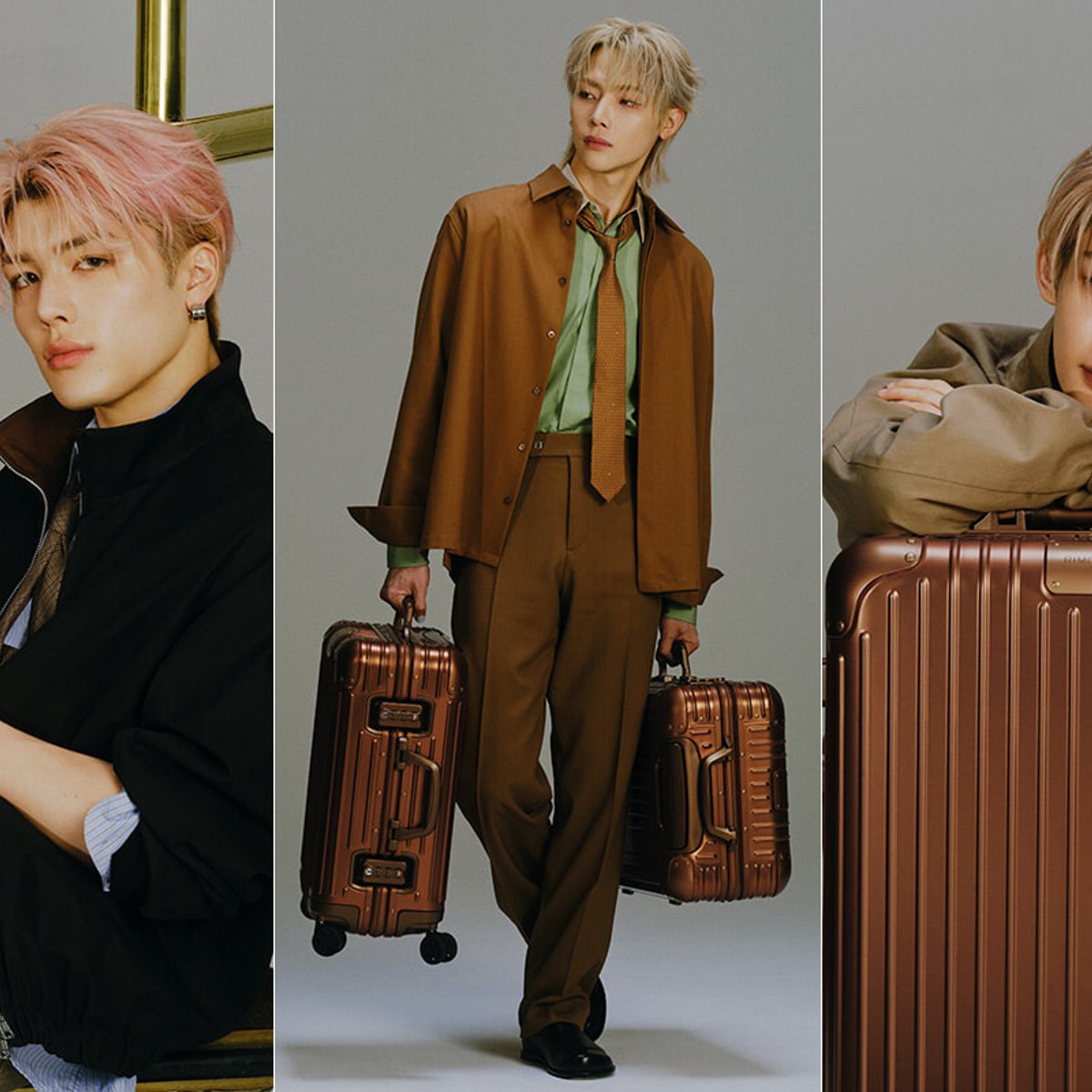 &TEAM NICHOLAS、JO、MAKIが語る、リモワの新作ブロンズカラーと旅のスタイル。