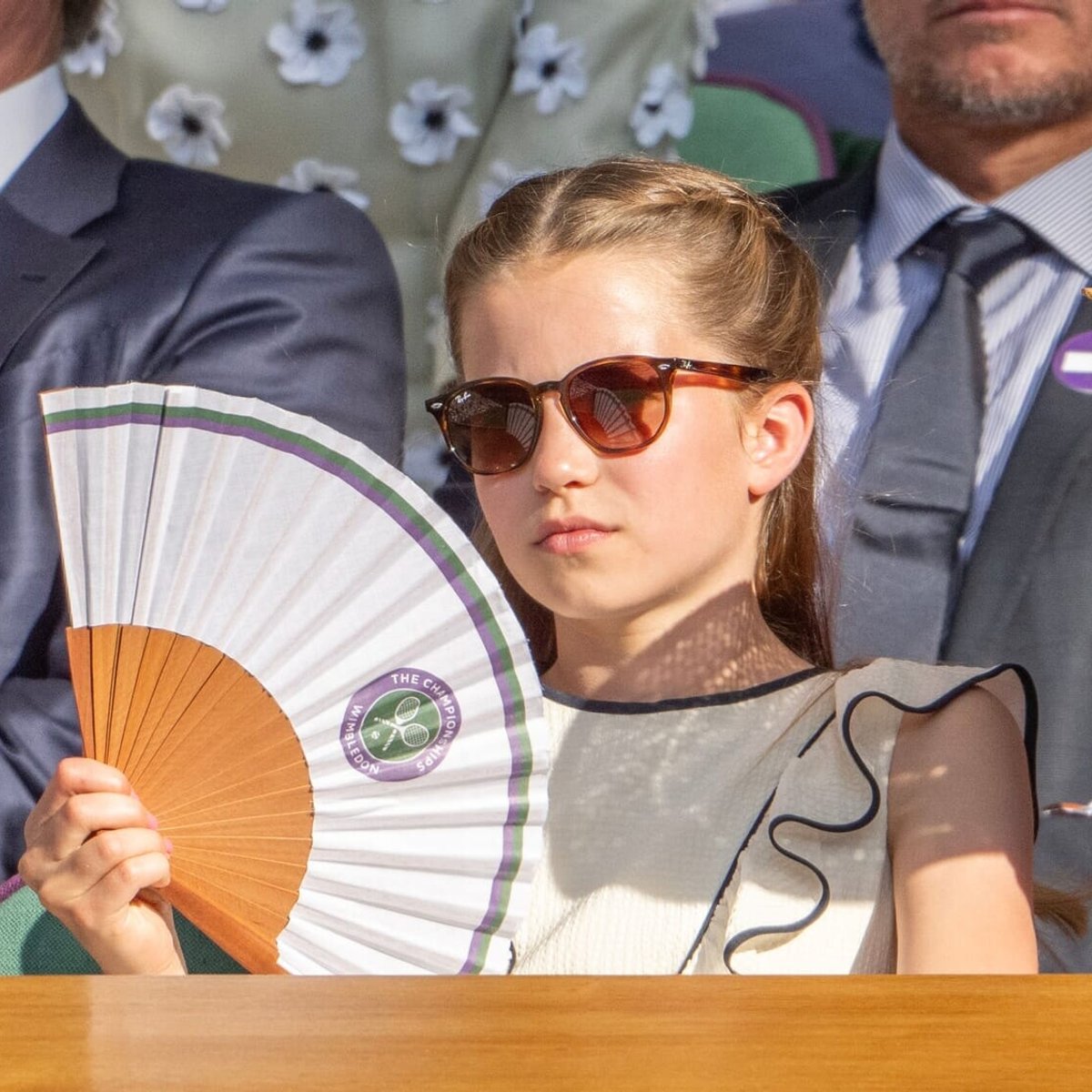シャーロット王女がウィンブルドンで見せたピンクのマニキュアが話題に！