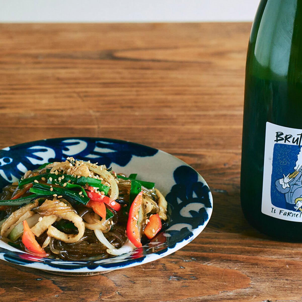 キムパとワインのペアリング！京都「ムル」で韓国家庭料理と自然派ワインを堪能。【フィガロ京都グルメ】