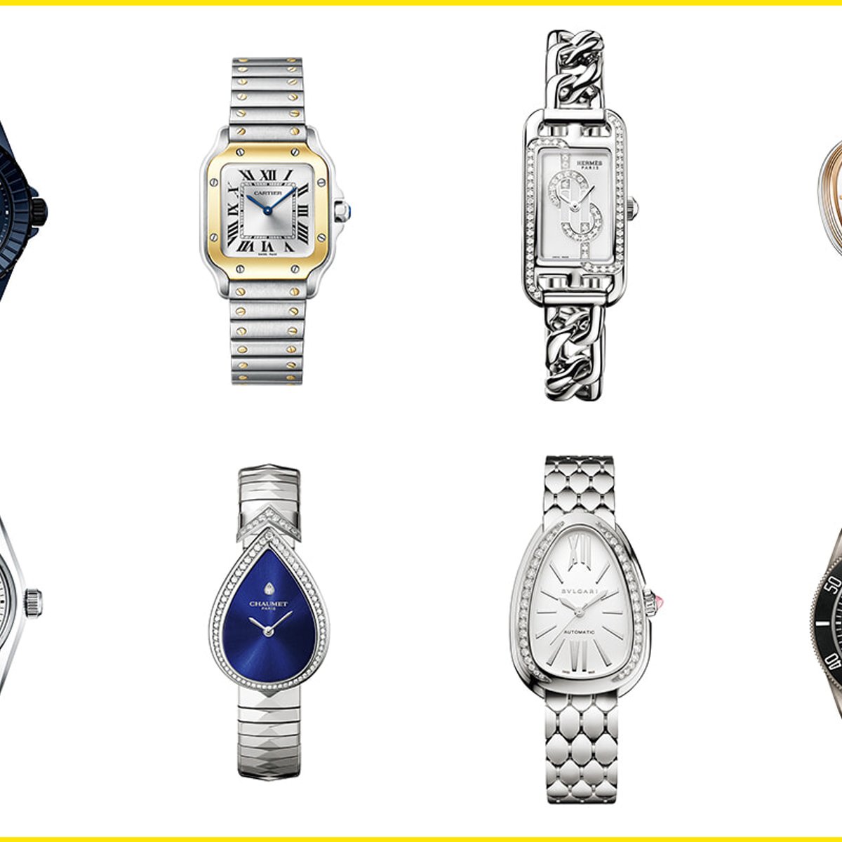 上品に身に着けたい、ブレスレットタイプの腕時計8選。