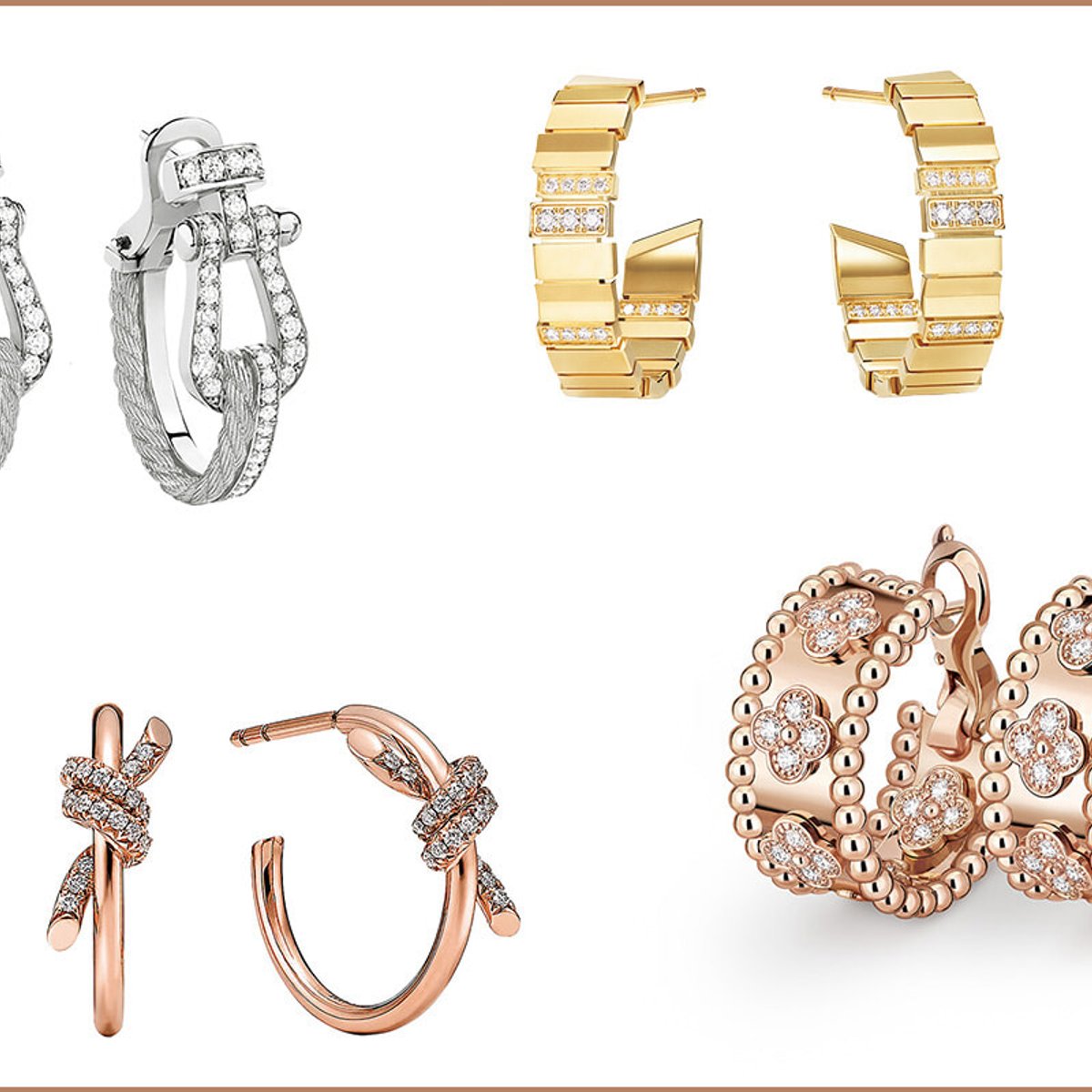 人気のフープピアス、次はデコラティブなデザインで！