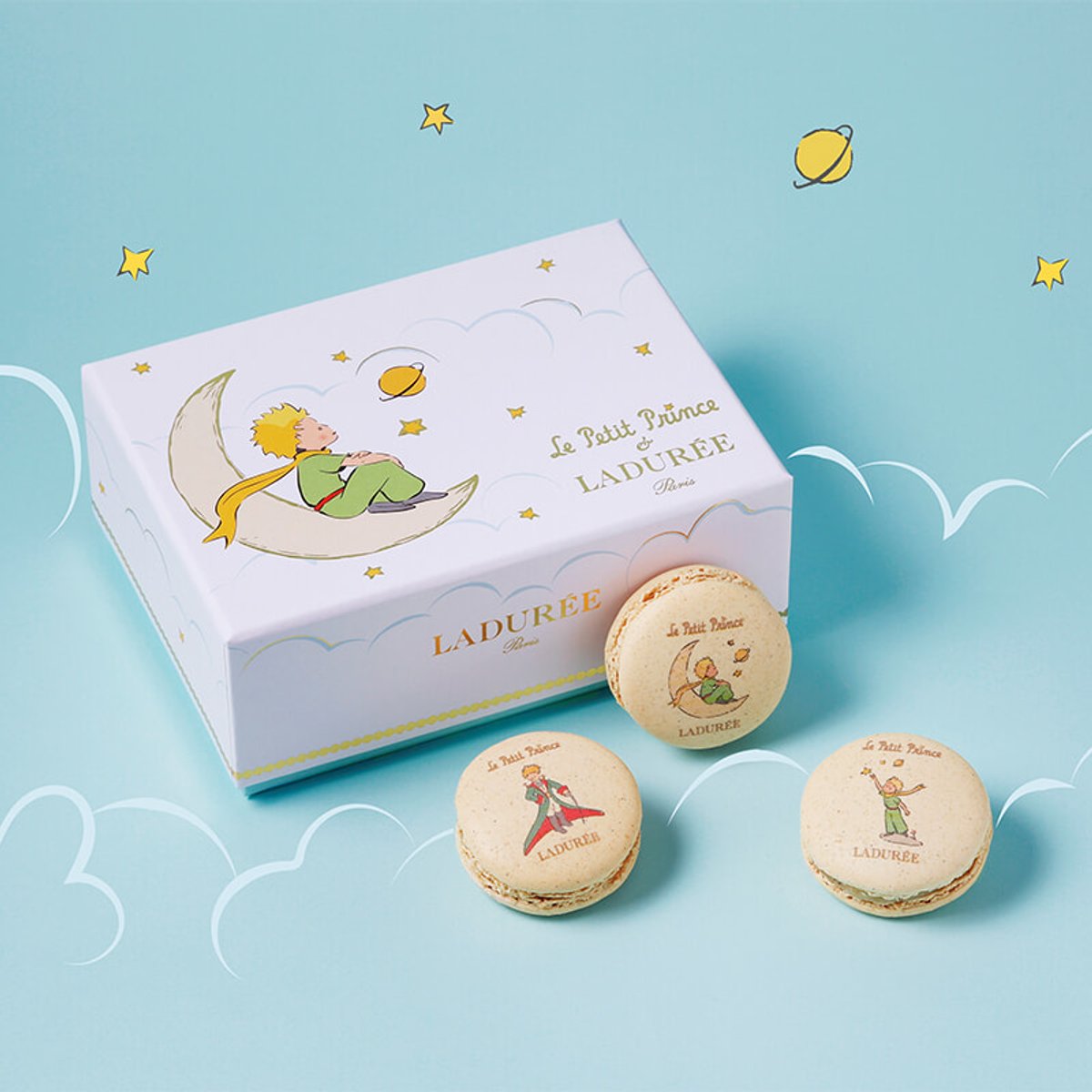 『星の王⼦さま』とラデュレがコラボ！ 限定マカロンやアフタヌーンティーが登場。