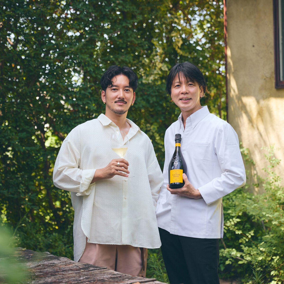 ヴーヴ・クリコと響き合う、太陽の恵みを受けたひと皿。