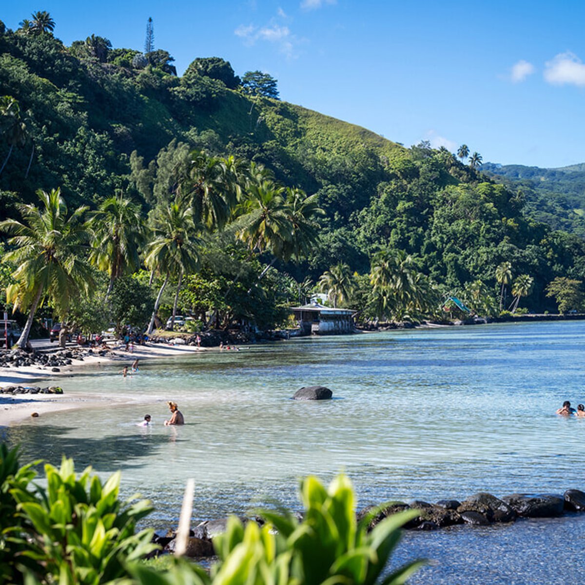 タヒチ島、もうひとつの小さな島へロードトリップ！【タヒチの島々】