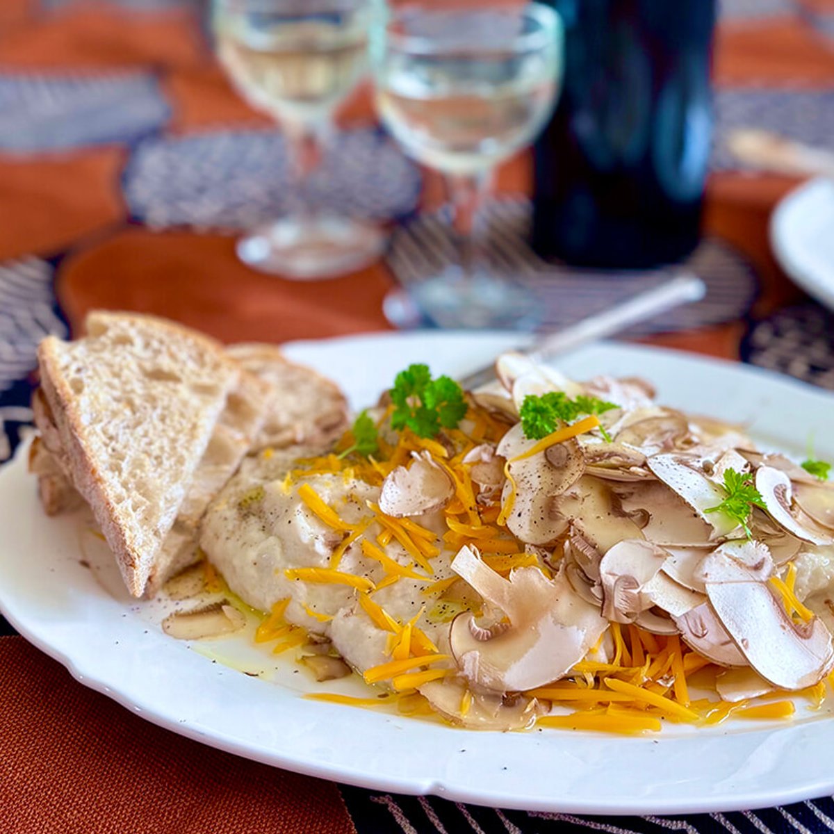 里芋とクリームチーズのアレンジマッシュポテト。