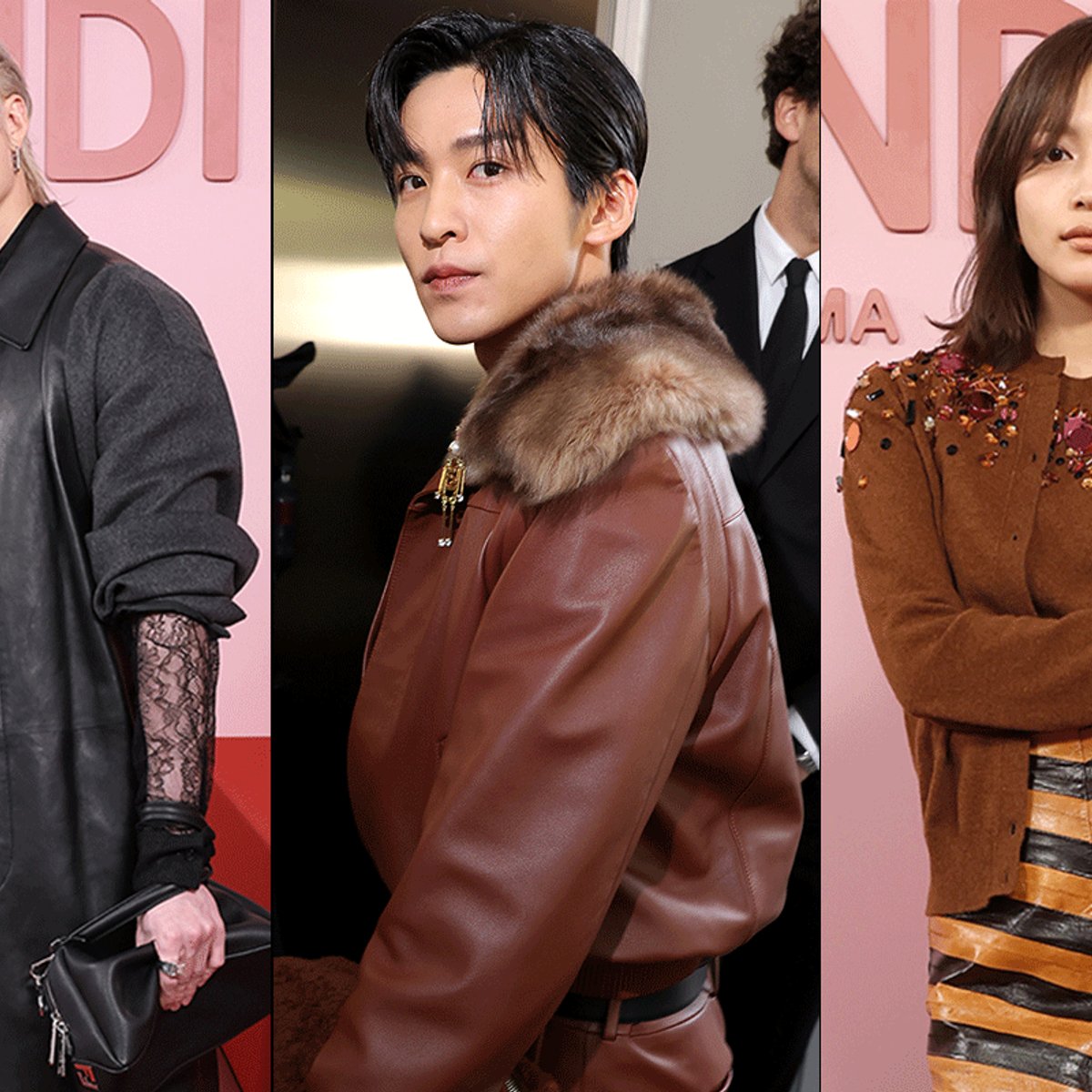 目黒蓮、川口春奈、Stray Kidsバンチャン、ITZYユナ。フェンディ2026年春夏ウィメンズ・メンズコレクションの会場に集結！