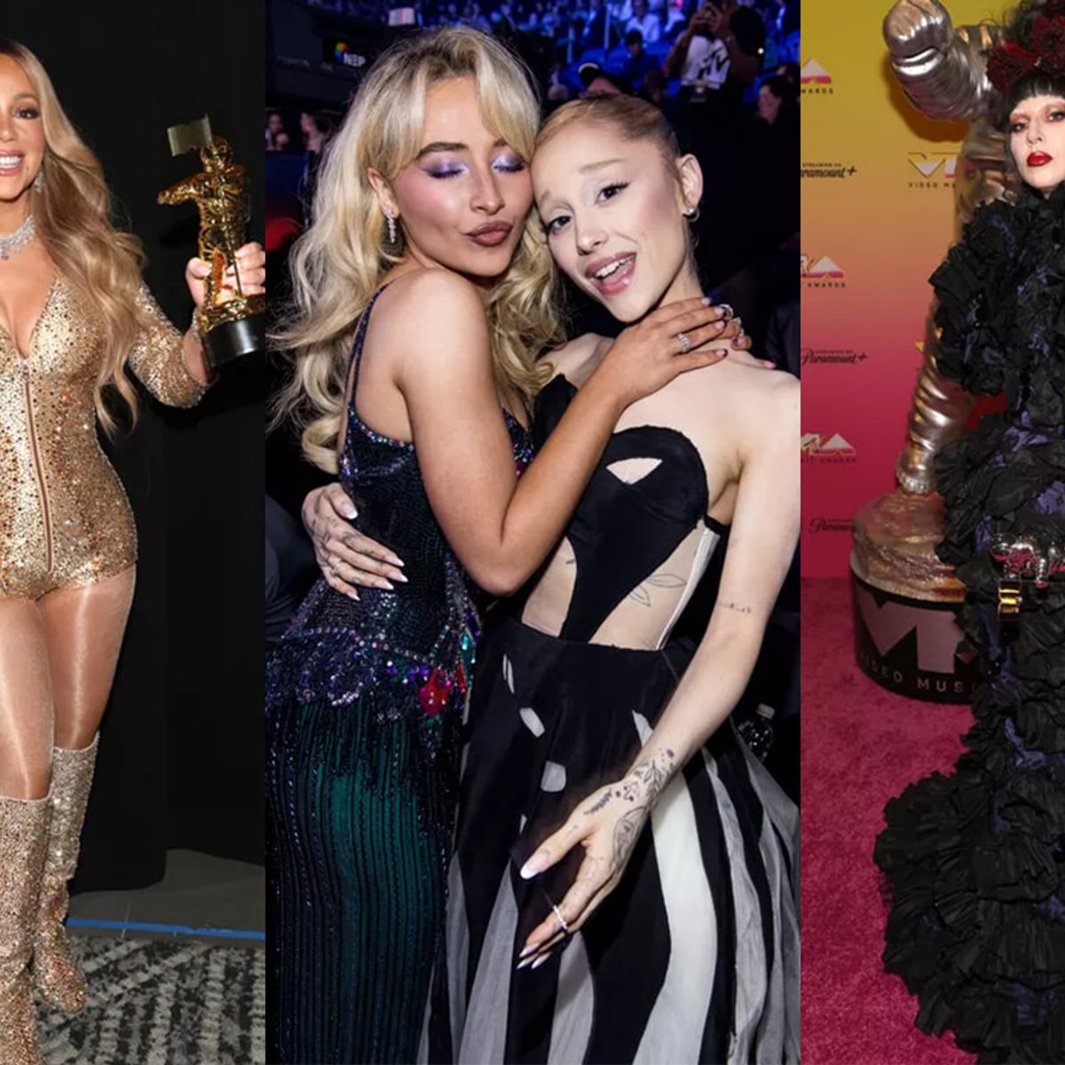 シースルードレスに奇抜な演出！ MTVビデオ・ミュージック・アワードに集ったセレブのドレスをチェック。