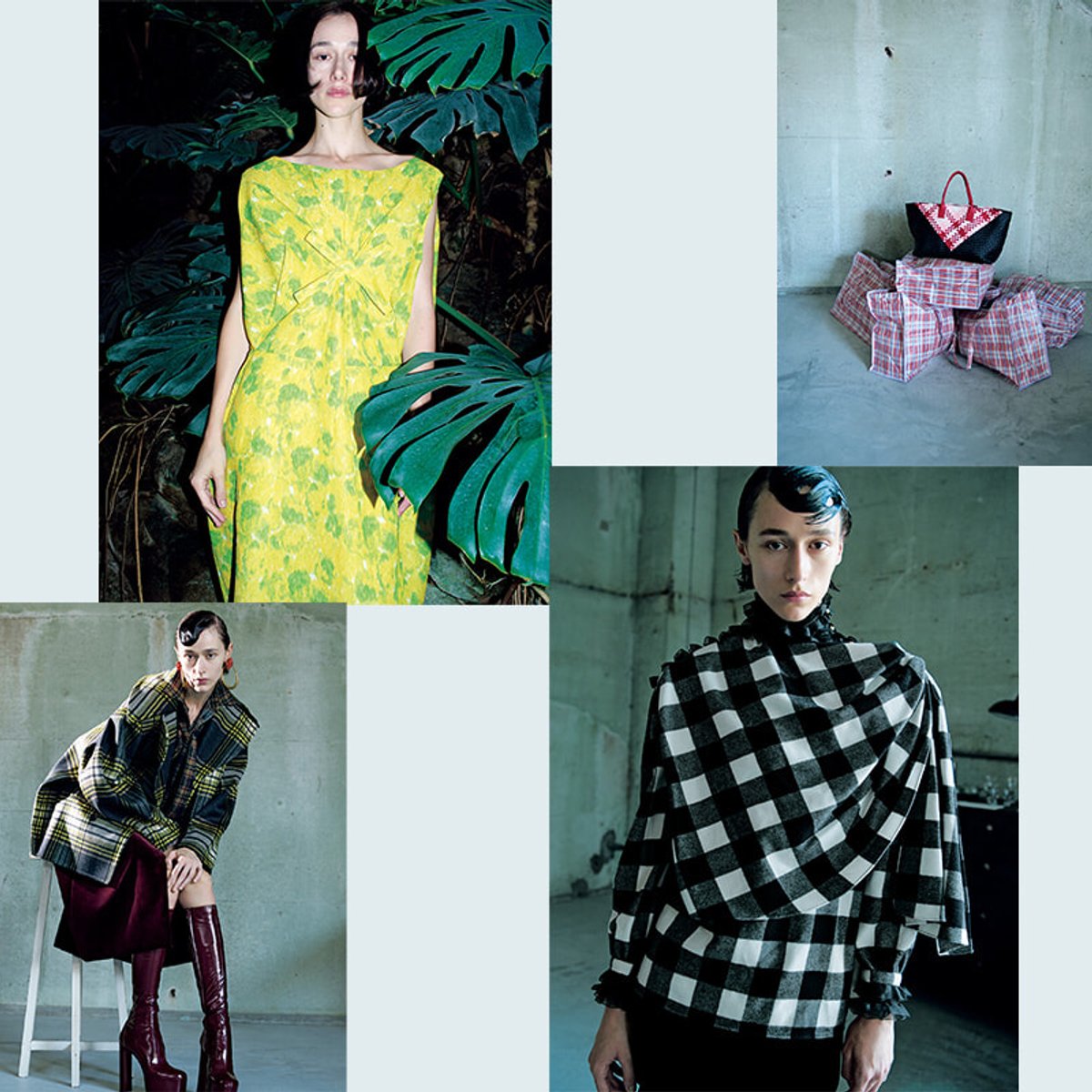 秋冬ファッションの幕開け、チェックと花柄どちらを選ぶ？