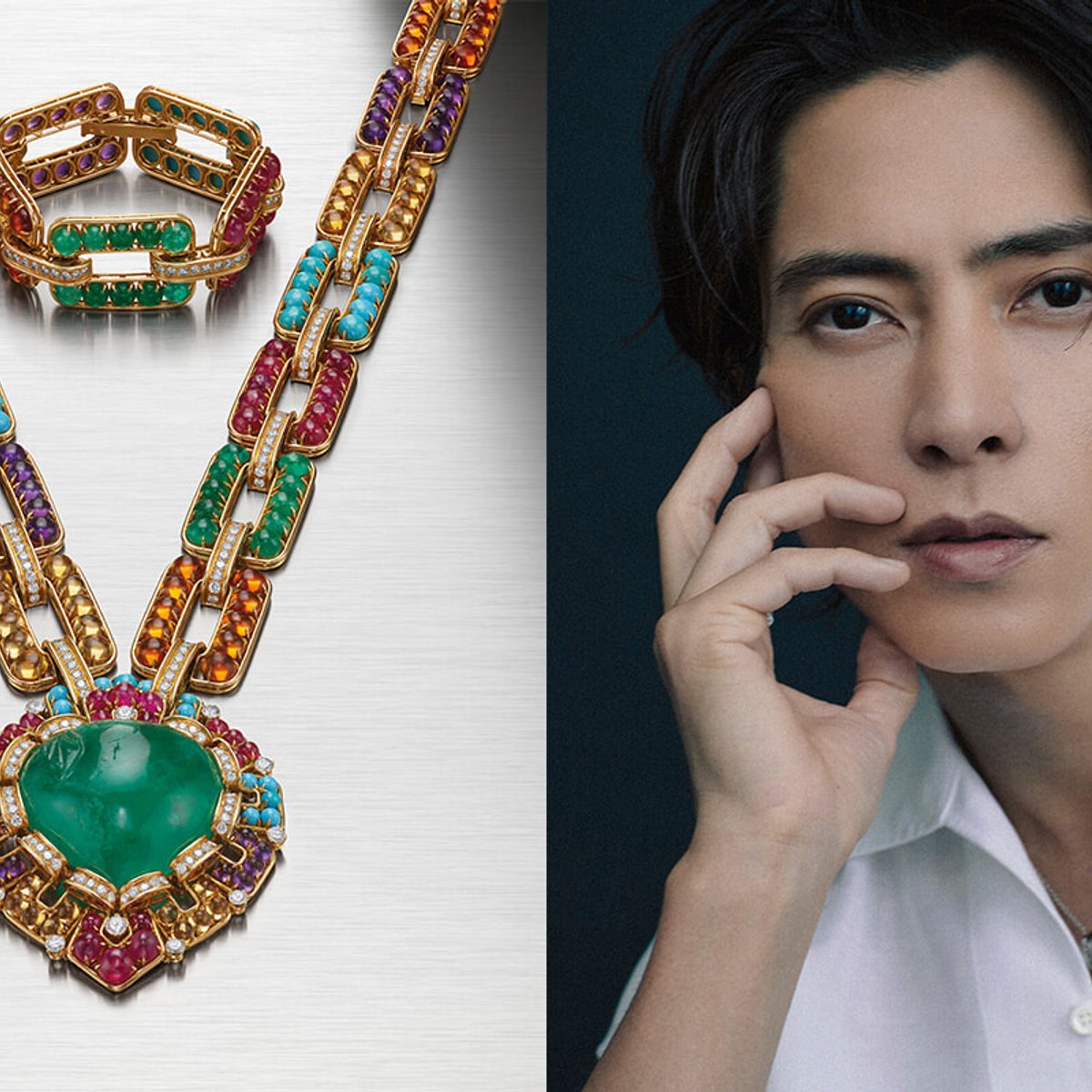 山下智久も声で登場！ ブルガリの豊かな色彩に没入する展覧会が開催。