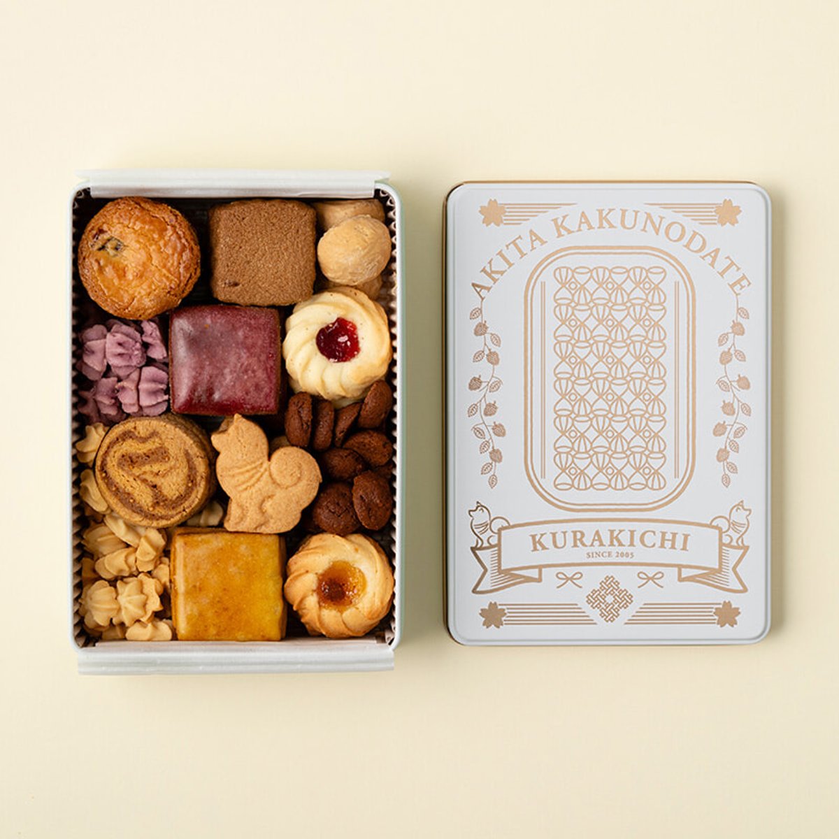 果物にちなんだクッキー缶。【クッキー缶手帖】