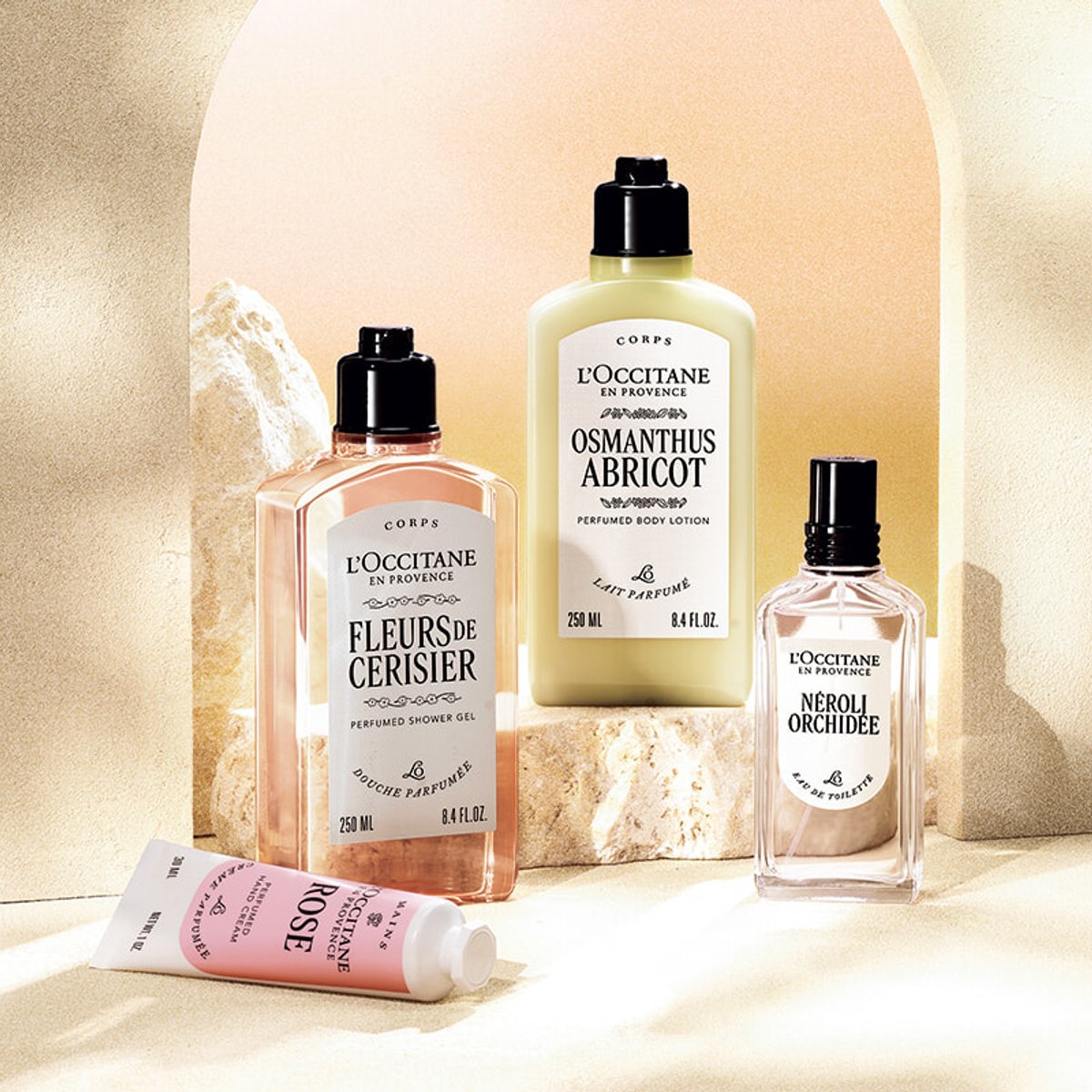 ロクシタンの13種の香りが紡ぐ、オート・プロヴァンスの風景。