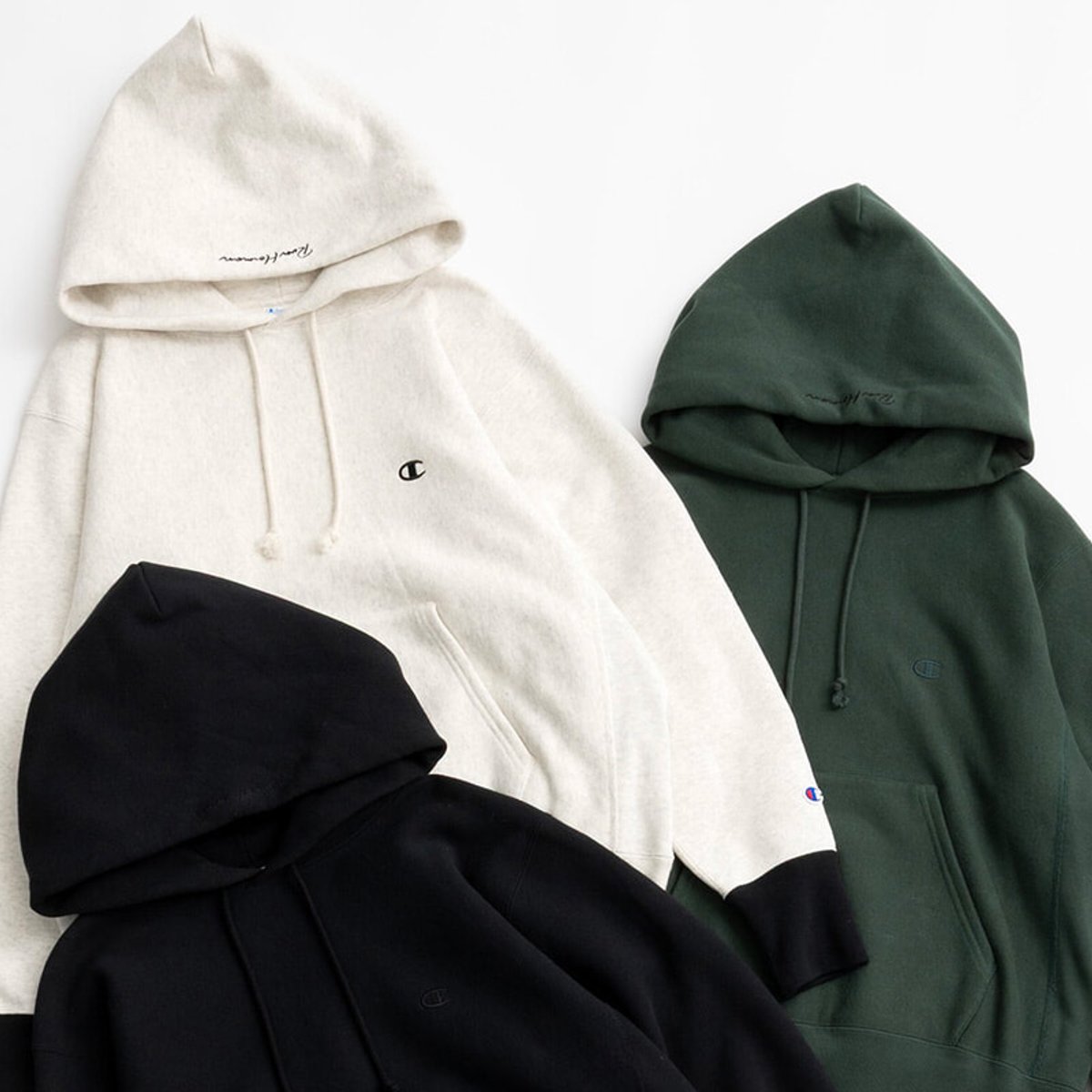 ヴィンテージモデルを採用したチャンピオンの別注フーディが、ロンハーマンから登場！