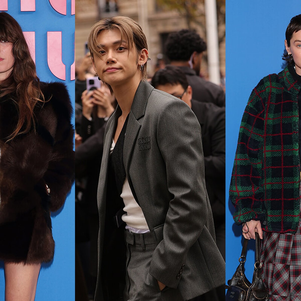 【TXTヨンジュン、IVEウォニョン、MEOVVエラが来場】女性たちの労働をテーマにしたミュウミュウ2026年春夏コレクション。