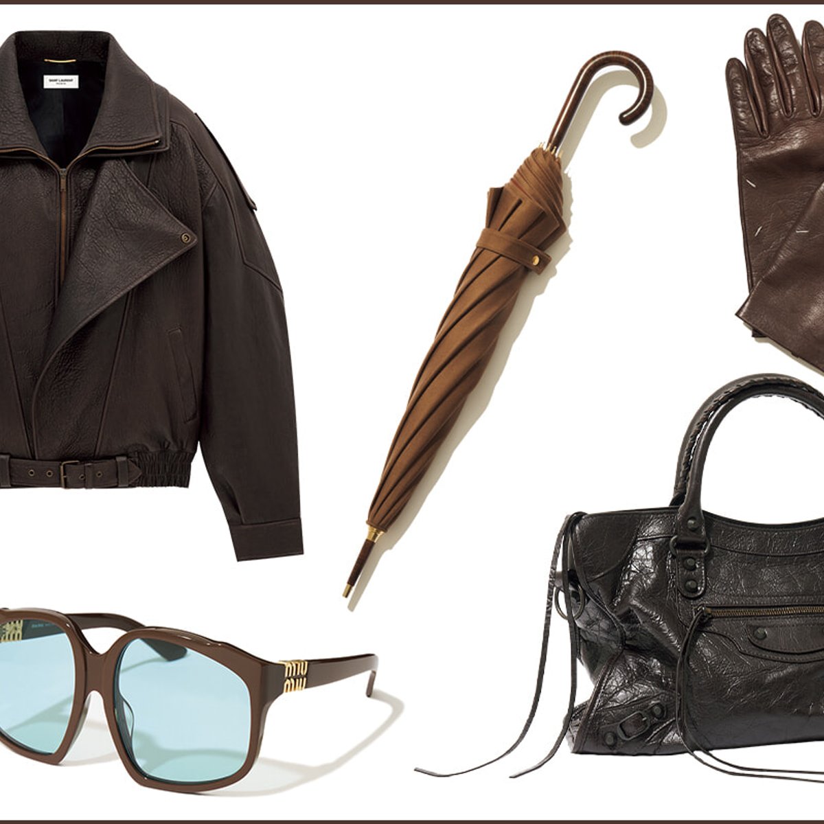 この秋注目したい、ブラウンカラーアイテム。