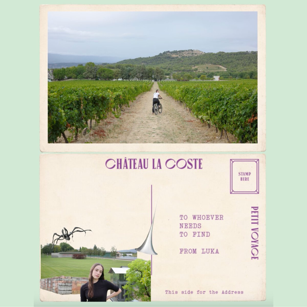 自転車でアートを堪能。南フランス、シャトー・ラ・コストへ。【lukaが旅する小さな世界。シャトー・ラ・コスト編】