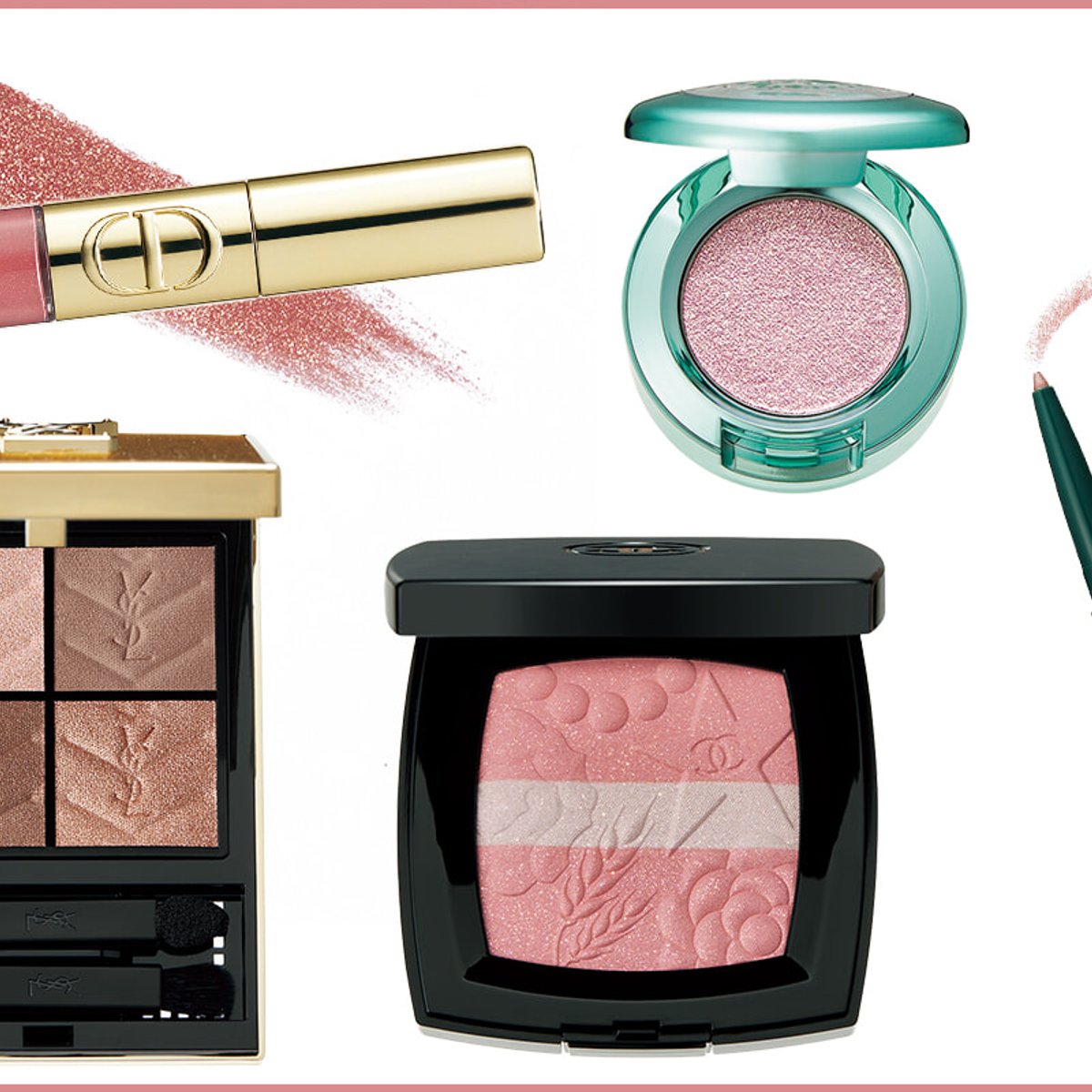 ホリデー限定品が続々登場！ 煌めきを添えるピンクコスメ7選。