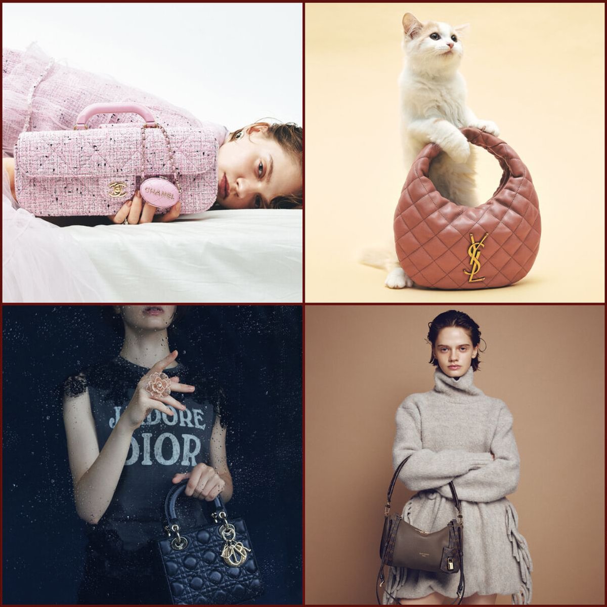 【名品バッグ20選】シャネル、ルイ・ヴィトン、サンローランをはじめ、人気メゾンの推しがこの秋も勢ぞろい。