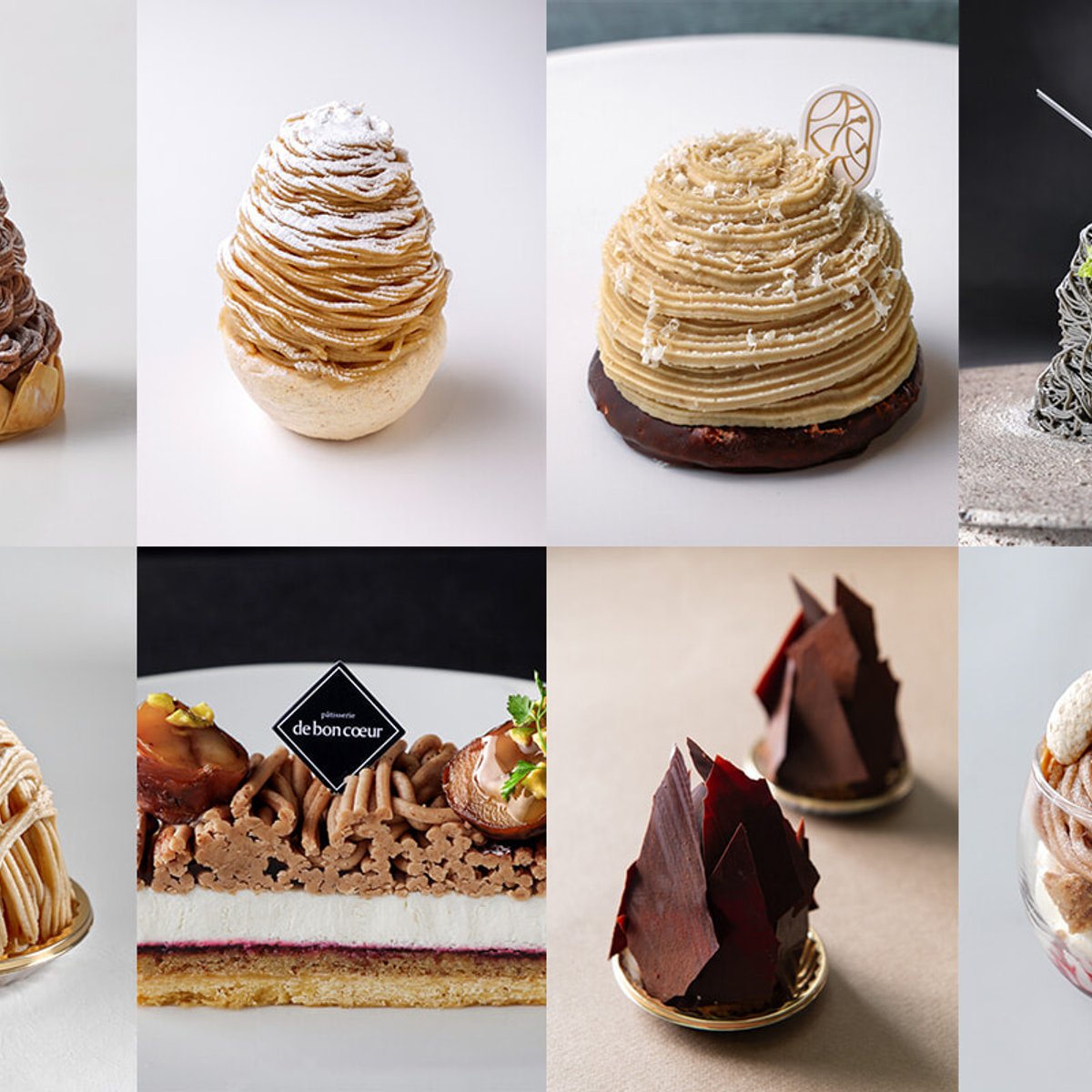 ますます進化！ 人気パティシエの絶品東京モンブラン8選。