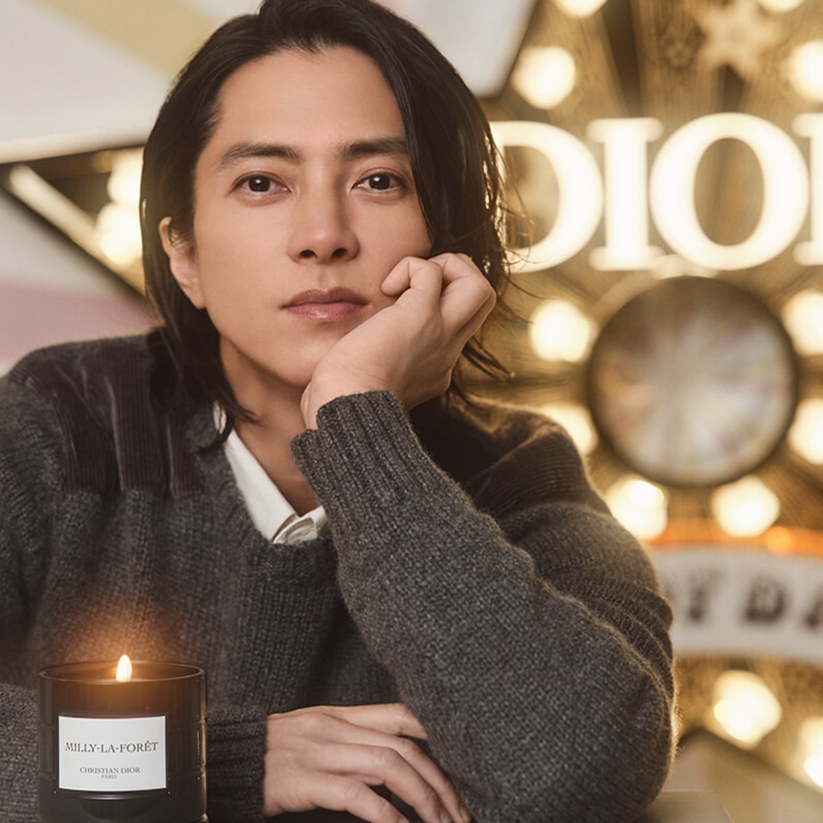 山下智久が語る、ホリデーとディオールのラ コレクシオン プリヴェの香り。