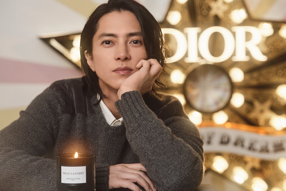 山下智久が語る、ホリデーとディオールのラ コレクシオン プリヴェの