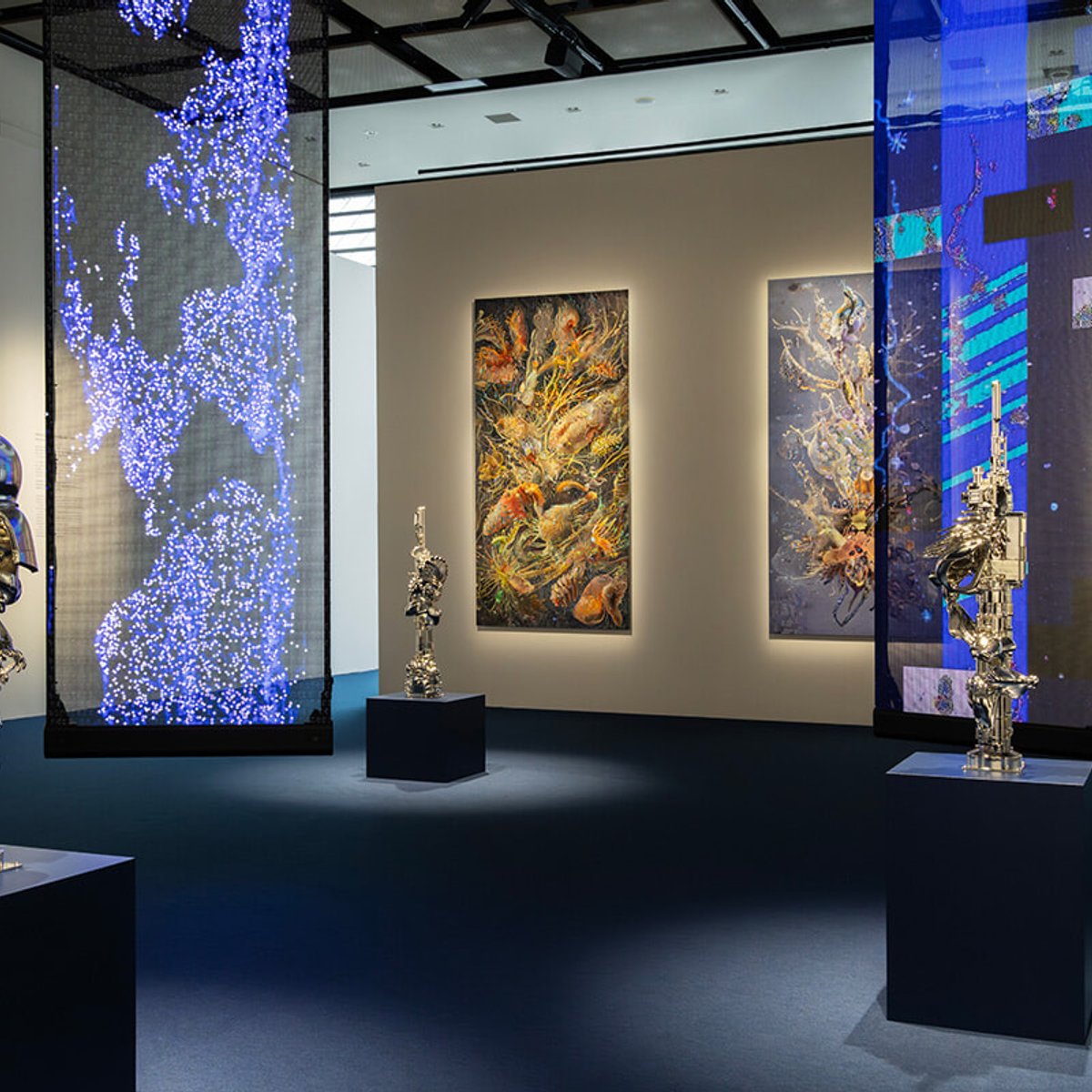 シャネル・ネクサス・ホールで開催中！ 最先端AIアートとエコロジーが