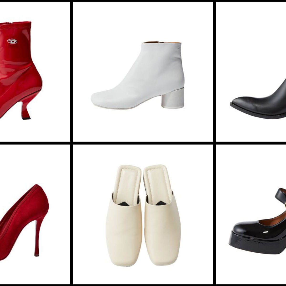 使えるシューズは、白、黒、赤！ フィービー ファイロやMM6の新作をチェック。