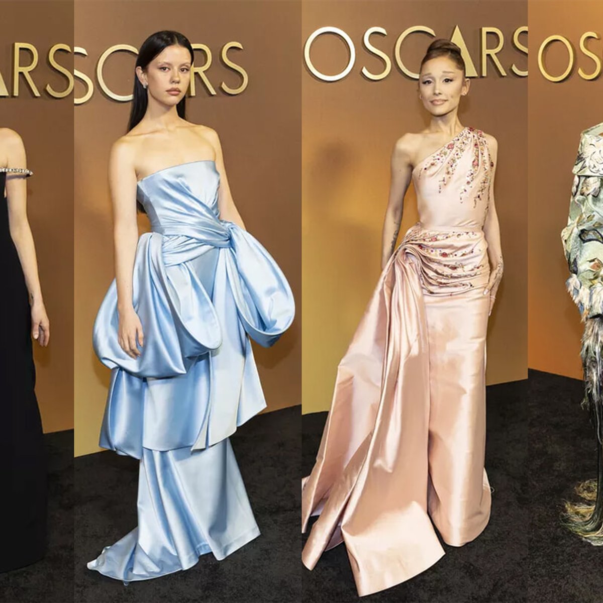 ハリウッドスターたちが「ブラックカーペット」に集結！ 豪華なドレスを纏った姿をチェック。