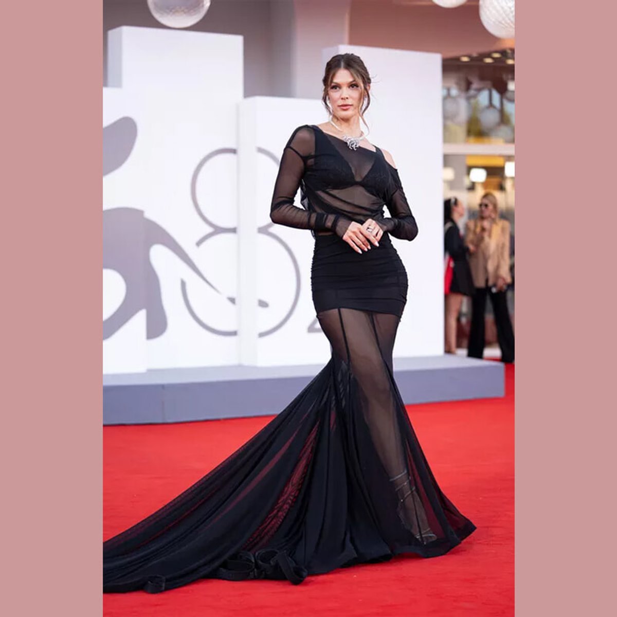 元ミスユニバースのイリス・ミッテネール、シースルードレスが話題になったレッドカーペットを振り返る！