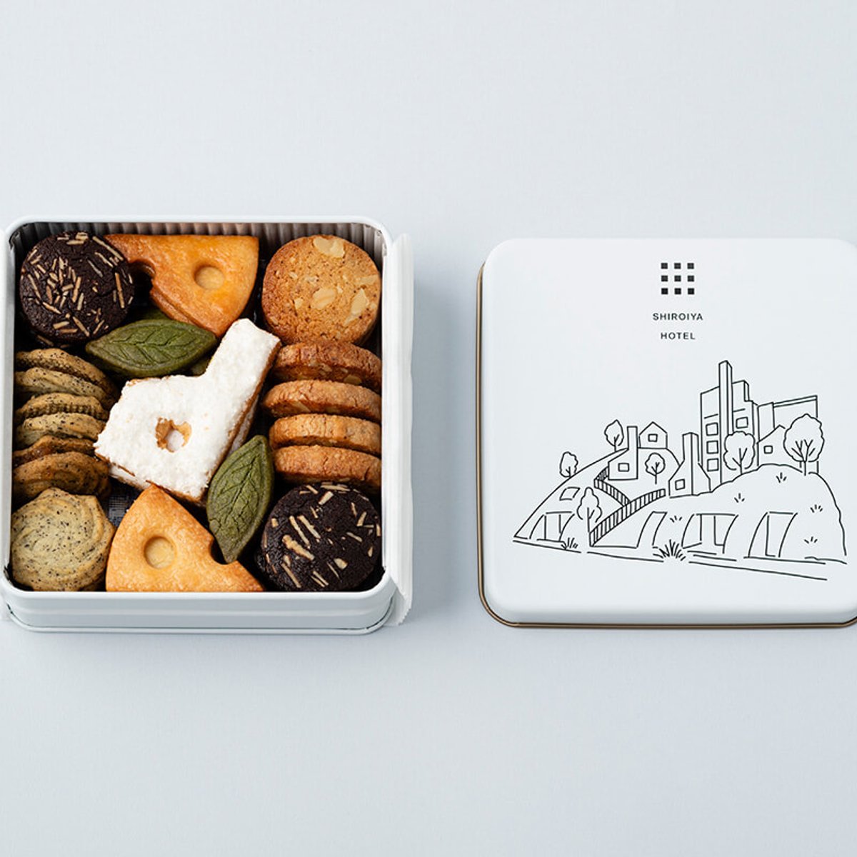 建築好きも喜ぶ手土産。【クッキー缶手帖】