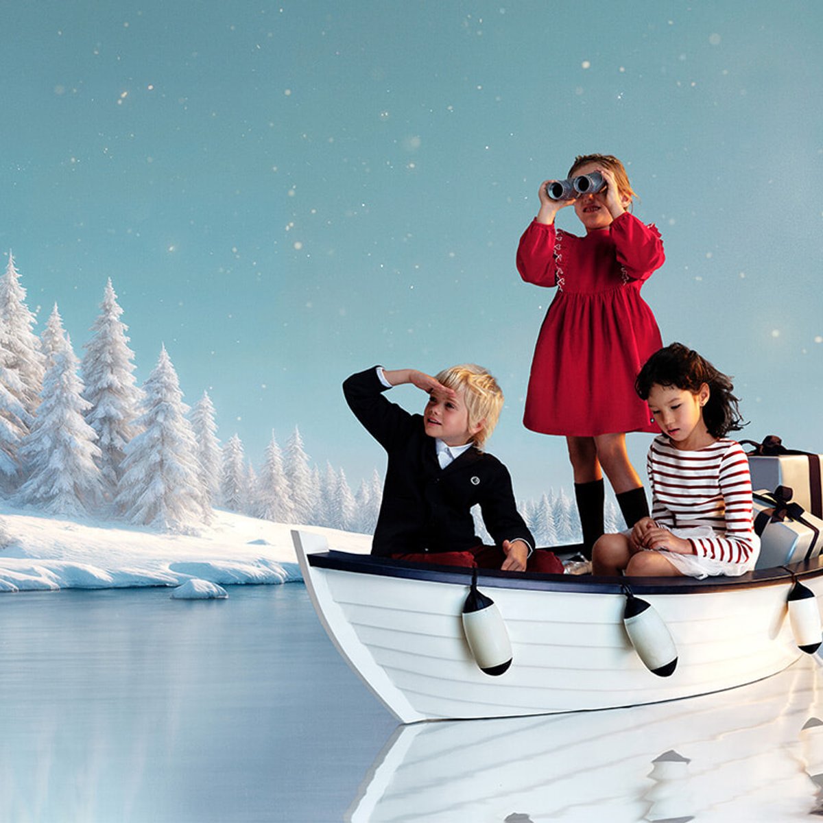 ワークショップやギフトマルシェも。プチバトーが⼆⼦⽟川で2日間限定のクリスマスイベントを開催！