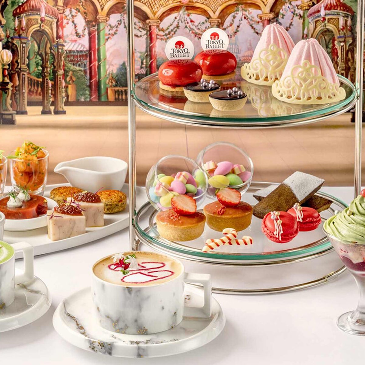 『くるみ割り人形』アフタヌーンティー＆レペットによるディスプレイ。メルキュール東京日比谷で、甘美なホリデーを。