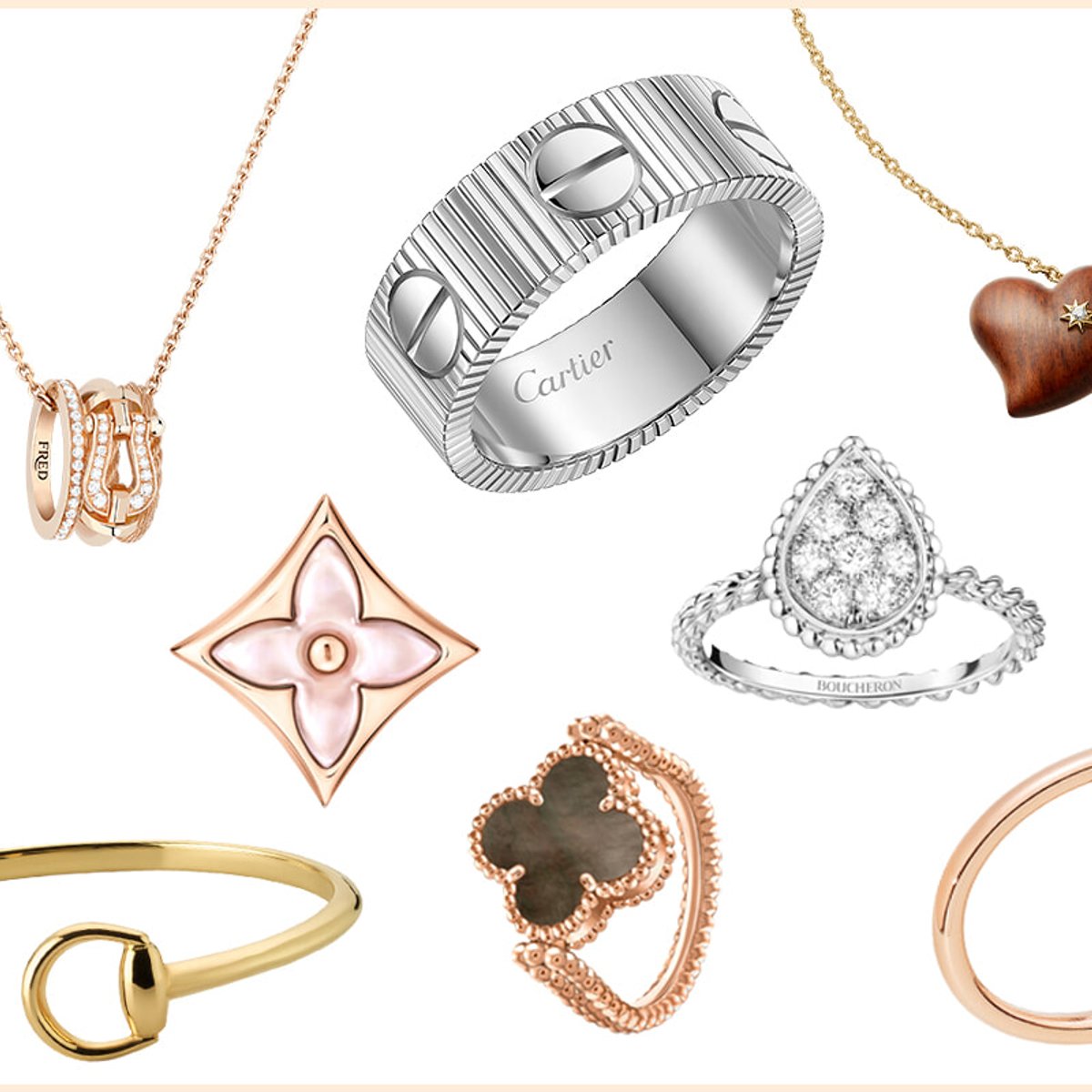 ホリデーを彩る憧れブランドの幸運ジュエリー12選。