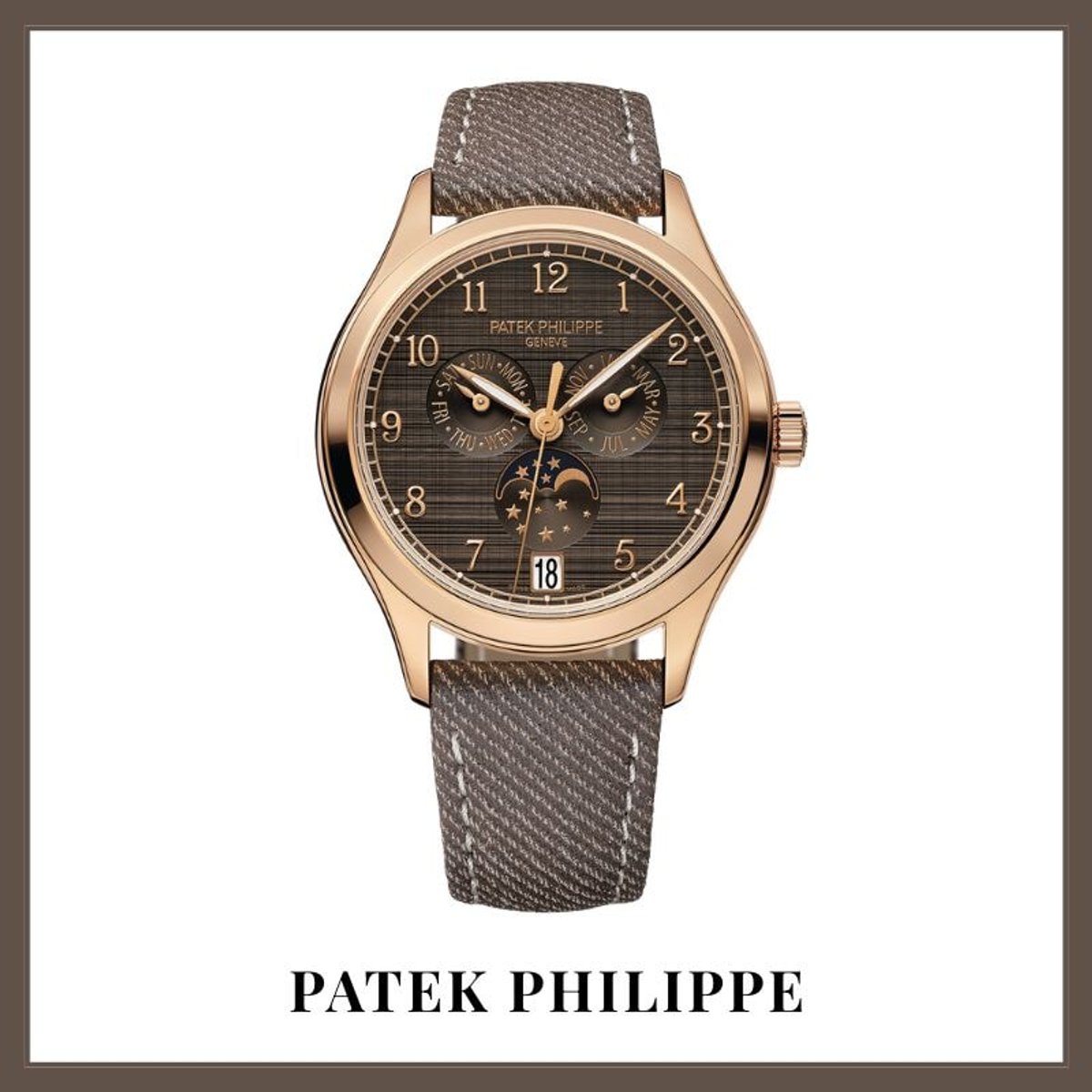 【だから欲しい、この時計】ブラウンのパテック フィリップ。ゴダールとの共通点も！