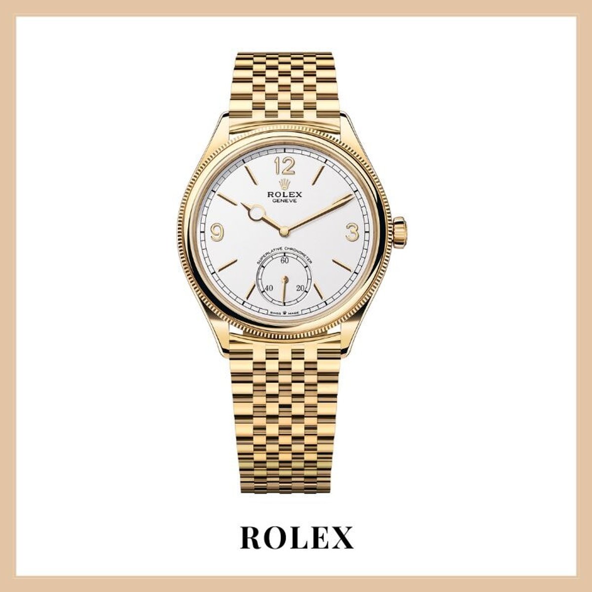 【だから欲しい、この時計】ロレックスの「パーペチュアル 1908」が似合う人生を送りたい。