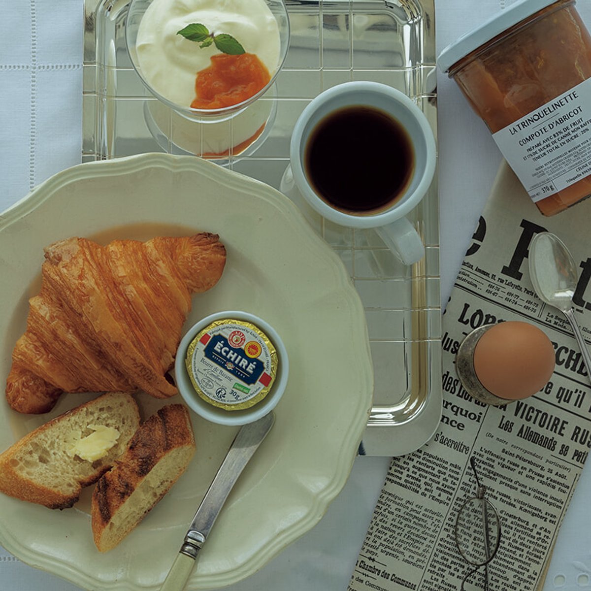 慌ただしい朝の食卓を、おいしくパリシックに整える方法。