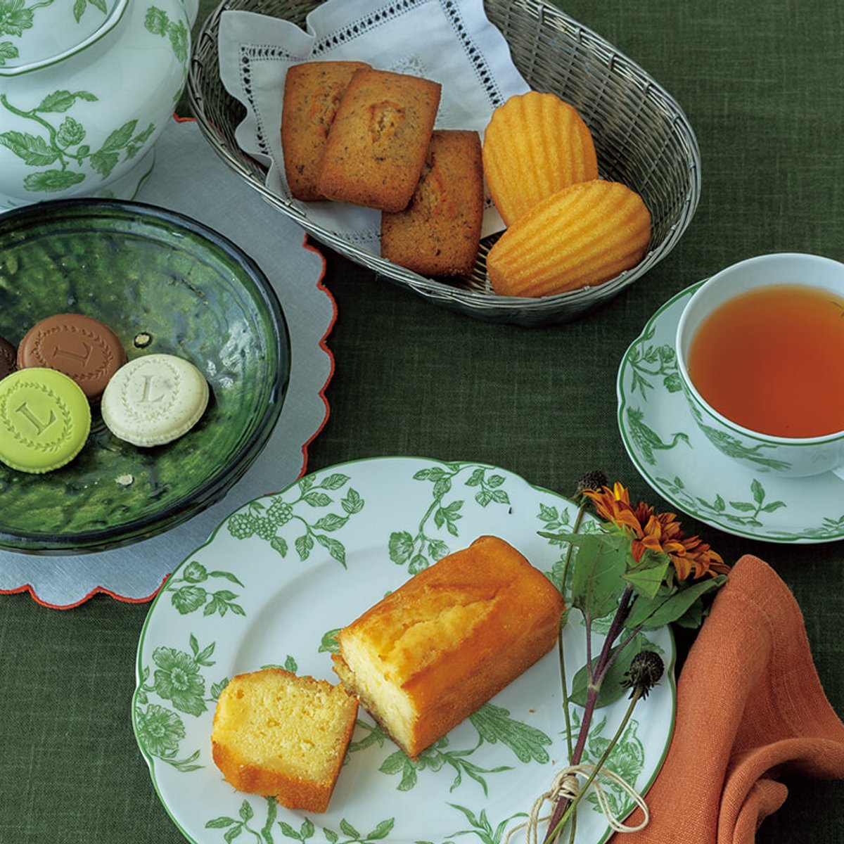 おやつ時間を豊かにする、フレンチシックな4つの提案。