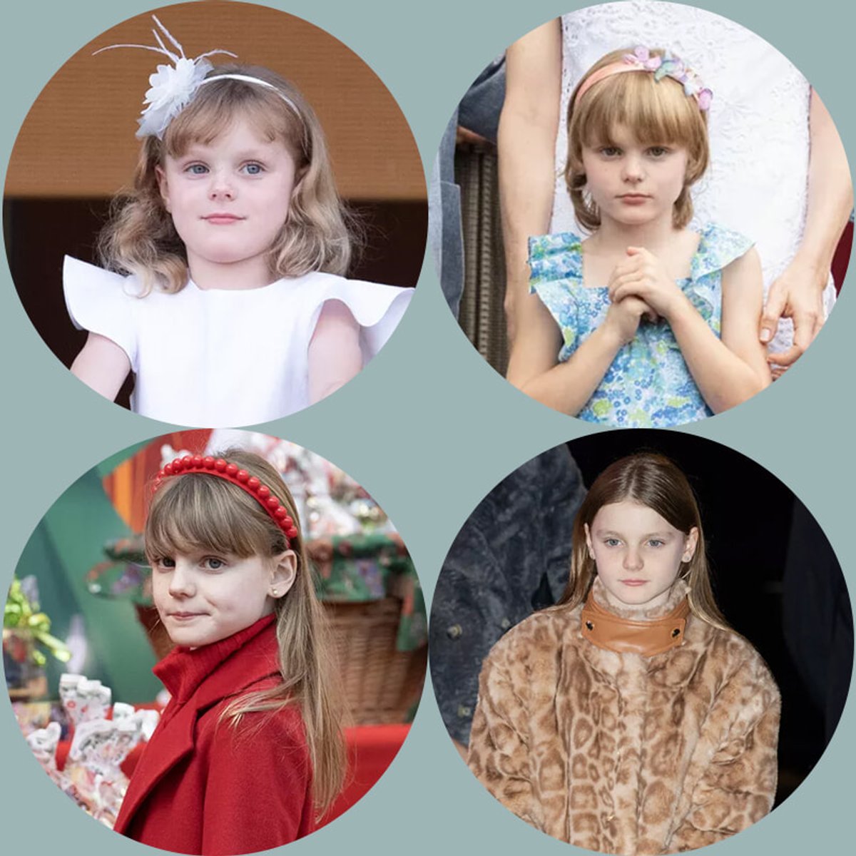 モナコのガブリエラ公女、11歳に！ 成長を振り返る。