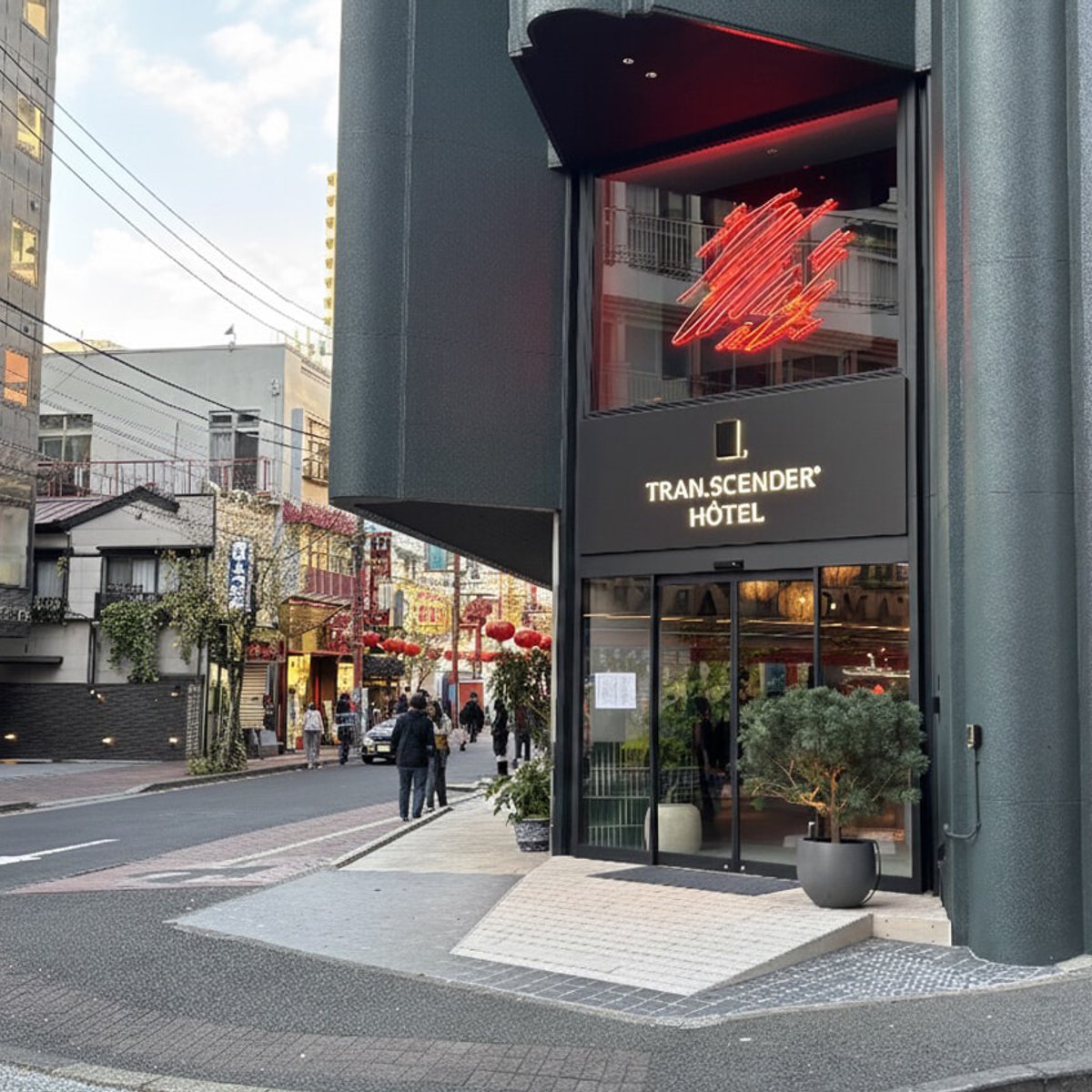 「私も異国人ね」トランセンダーホテル、映画の主人公気分で横浜中華街ひとり旅。